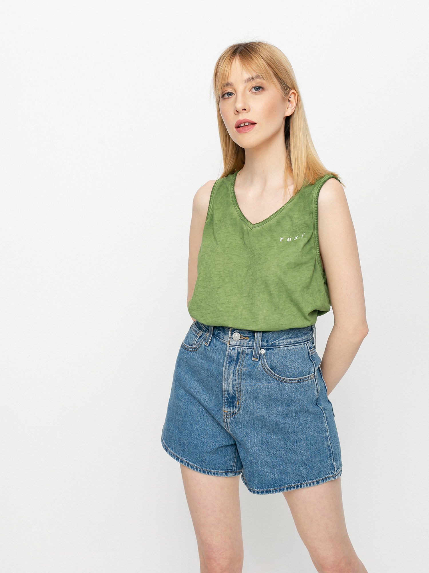 Tričko Roxy Need A Wave A Wmn (vineyard green)