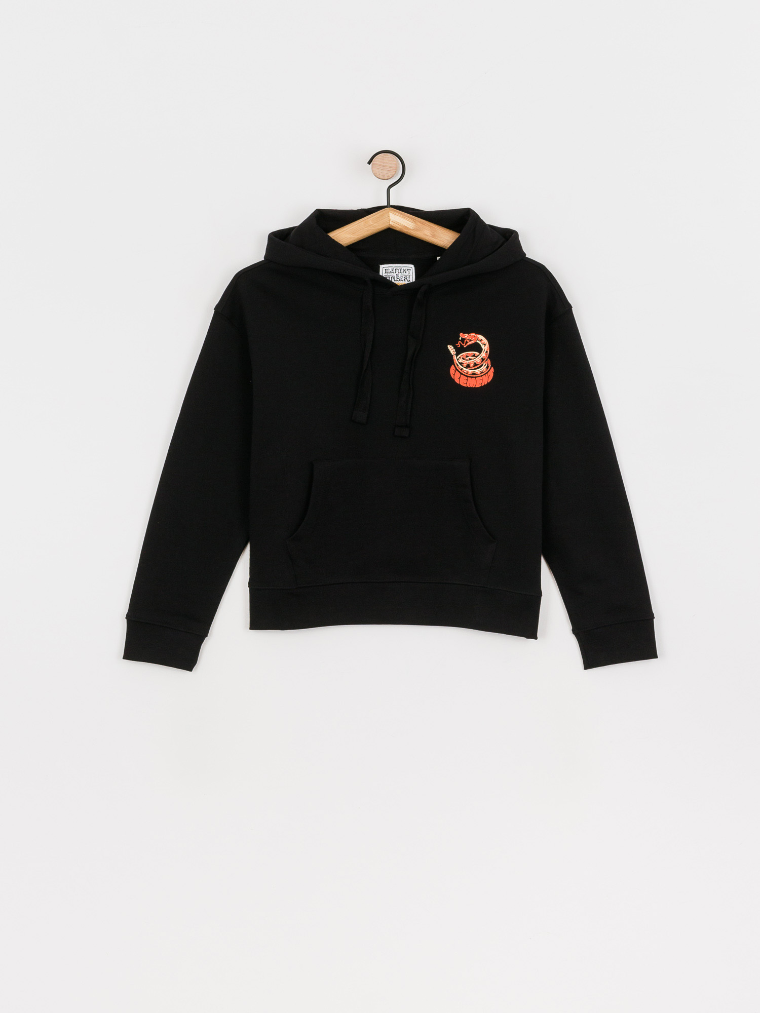 Mikina s kapucí Element Pick Your Poison HD Wmn (flint black)