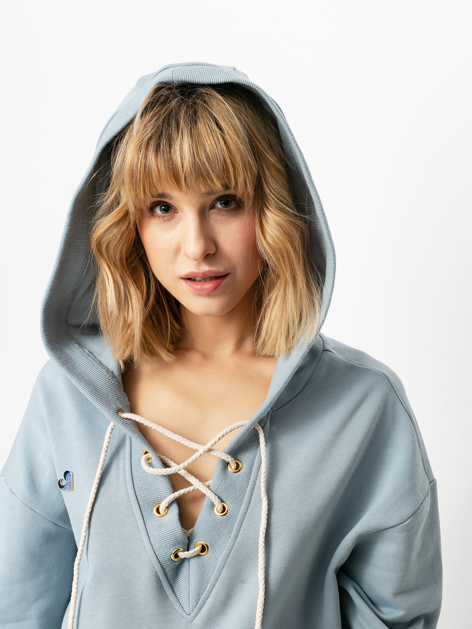 Mikina s kapucí Femi Stories Felicia HD Wmn (dstb)