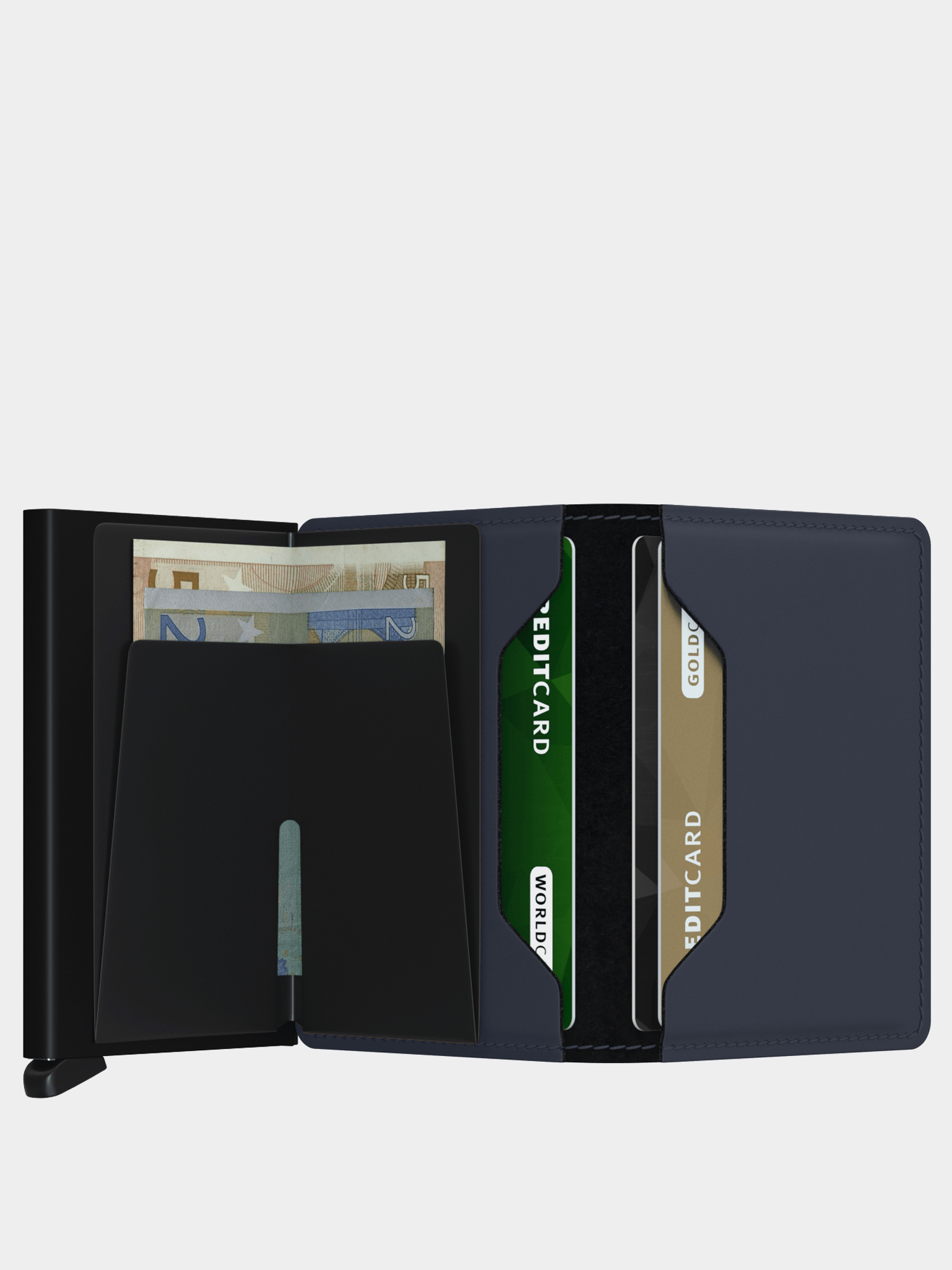 Peněženka Secrid Slimwallet (matte night blue)