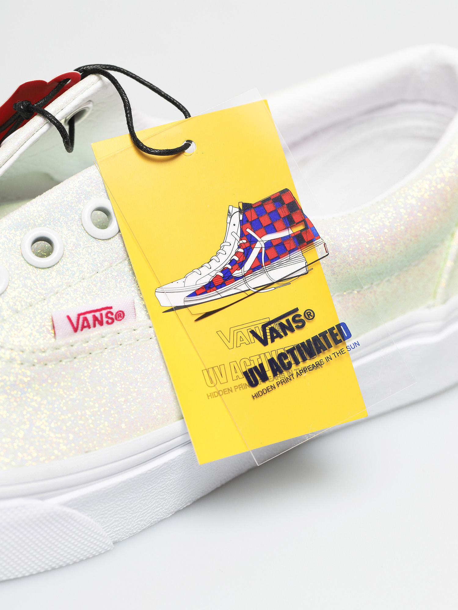 Boty Vans Era (uv glitter pink/true white)