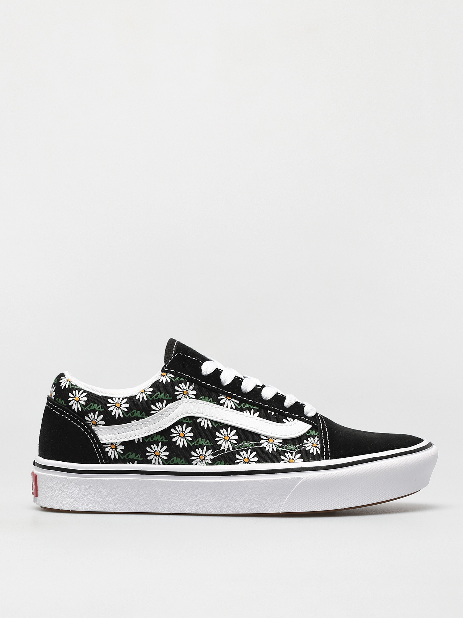 Boty Vans Comfycush Old Skool (scribble flower daisy/black)