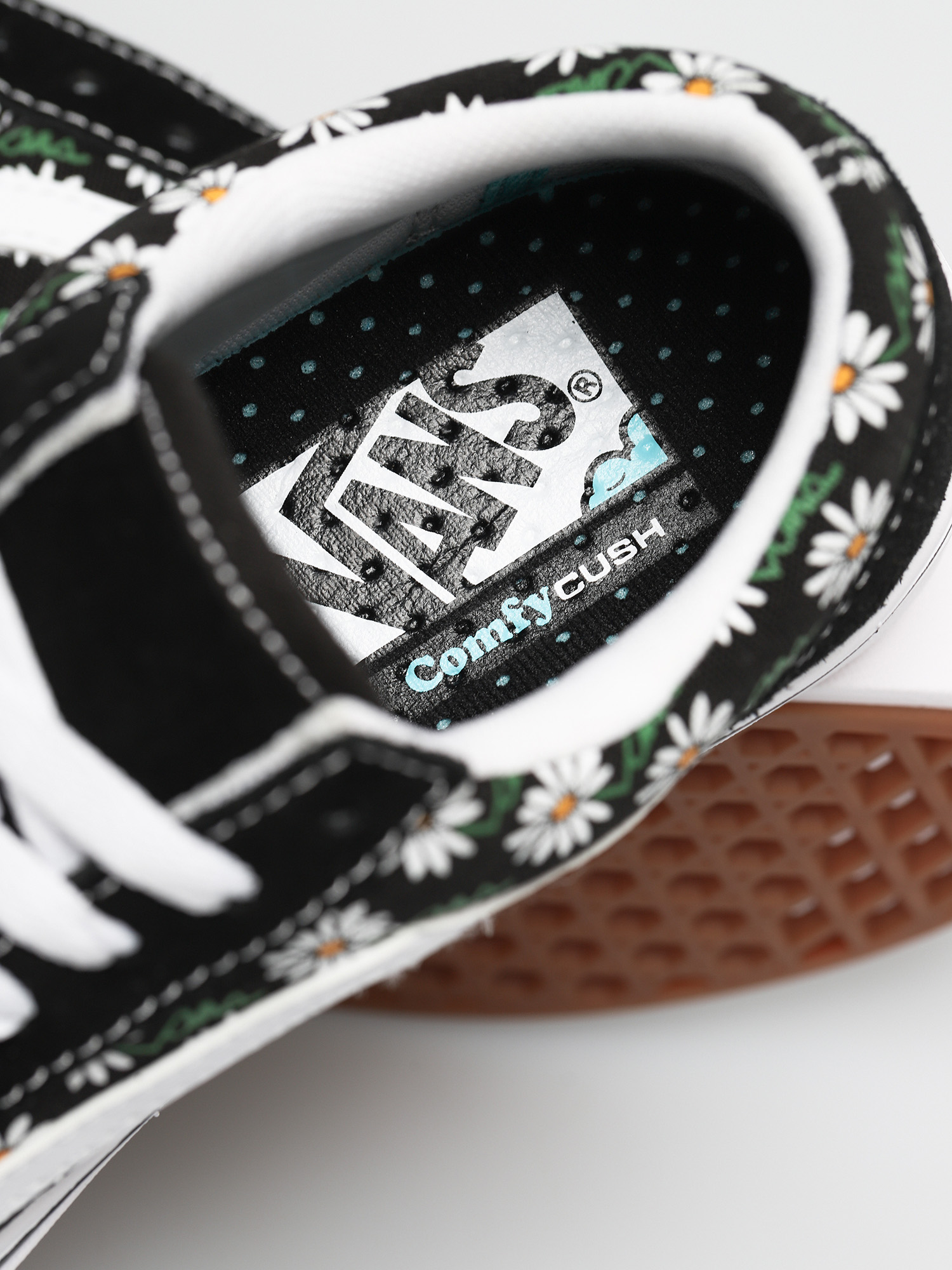 Boty Vans Comfycush Old Skool (scribble flower daisy/black)