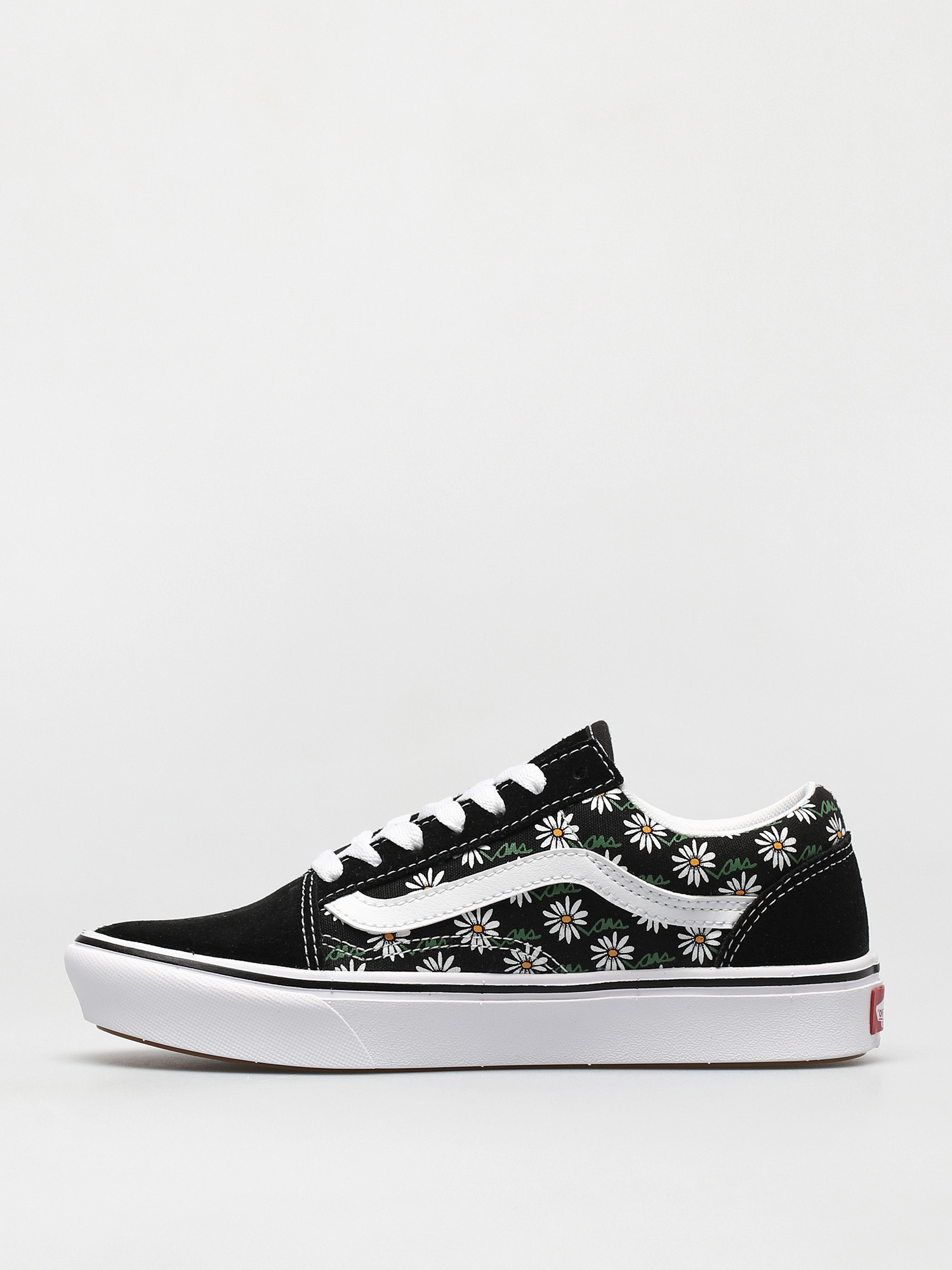 Boty Vans Comfycush Old Skool (scribble flower daisy/black)