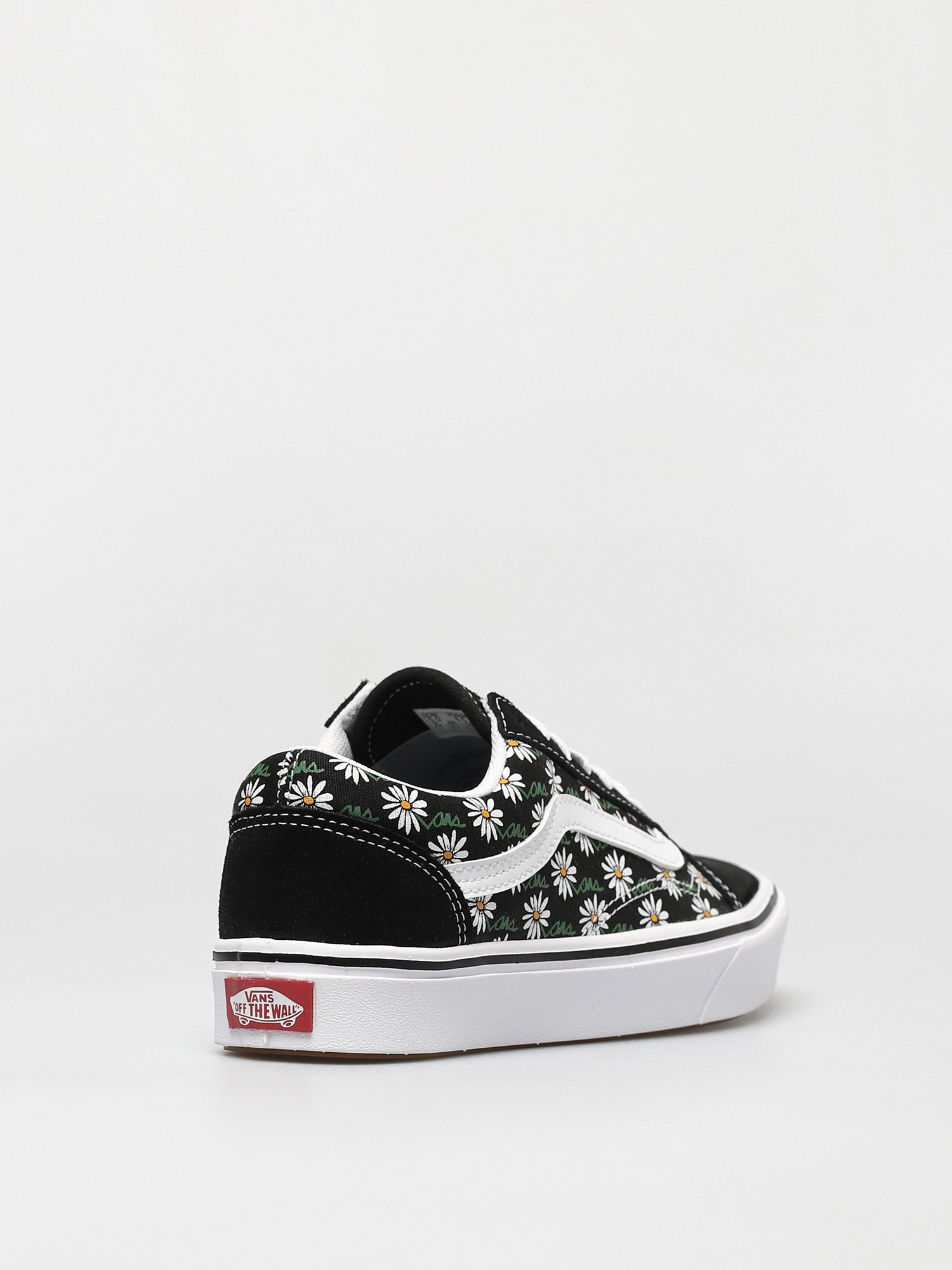 Boty Vans Comfycush Old Skool (scribble flower daisy/black)