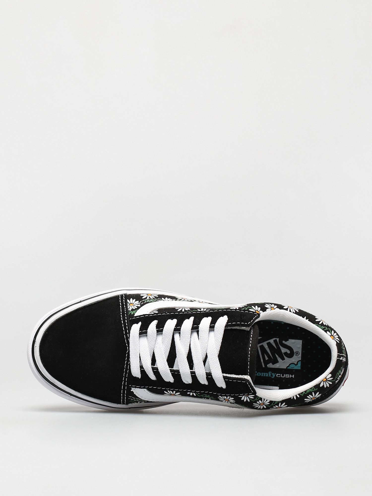 Boty Vans Comfycush Old Skool (scribble flower daisy/black)