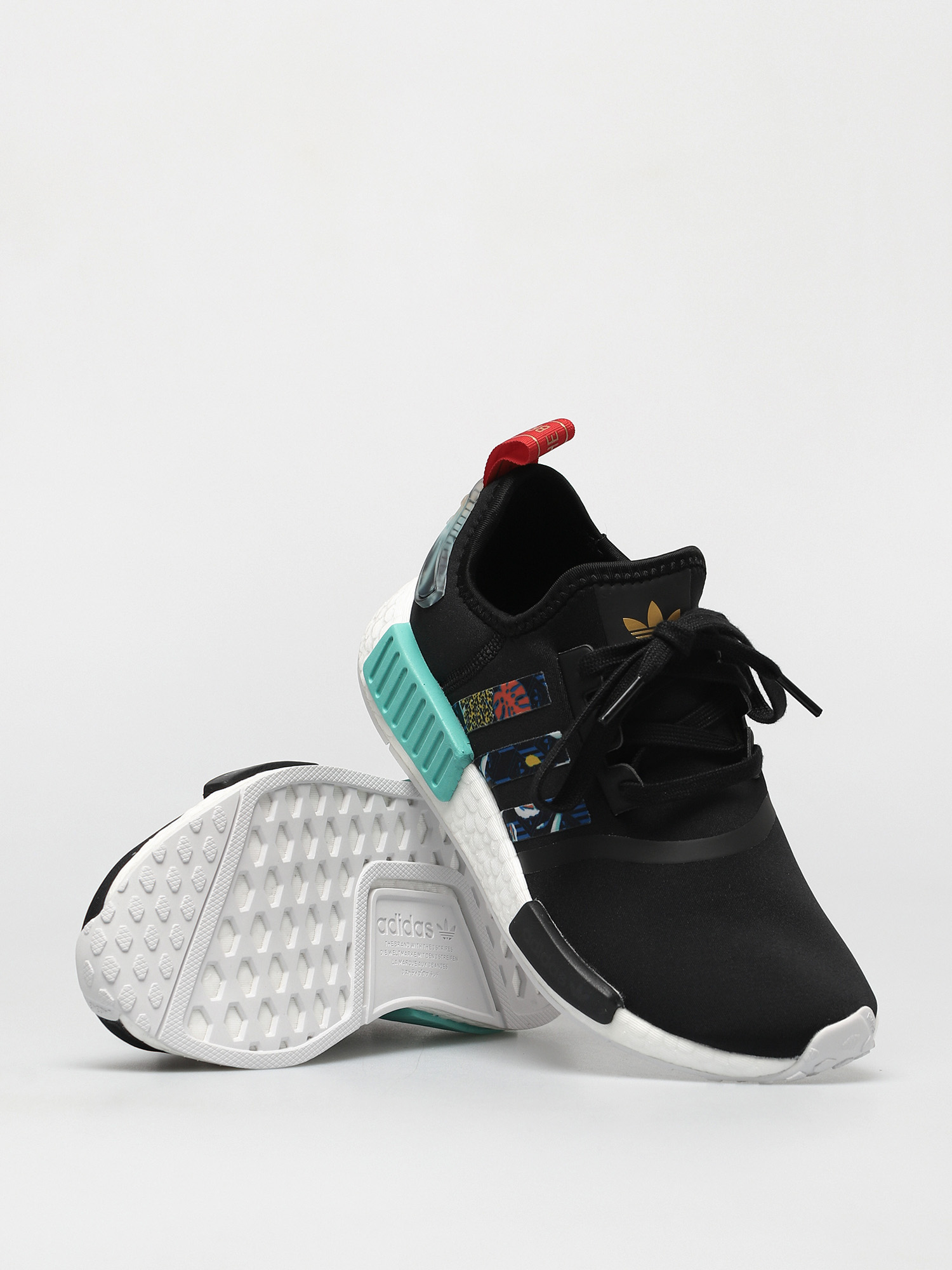 Boty adidas Originals Nmd R1 Wmn (cblack/supcol/acimin)
