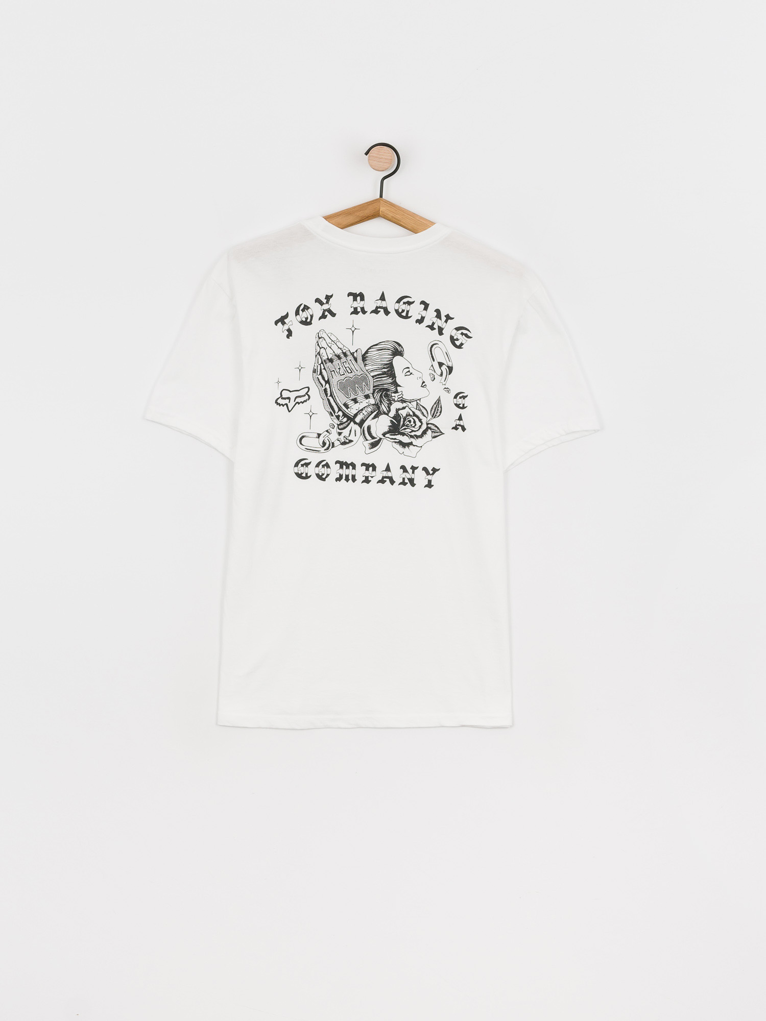 Tričko Fox La Neta (opt wht)