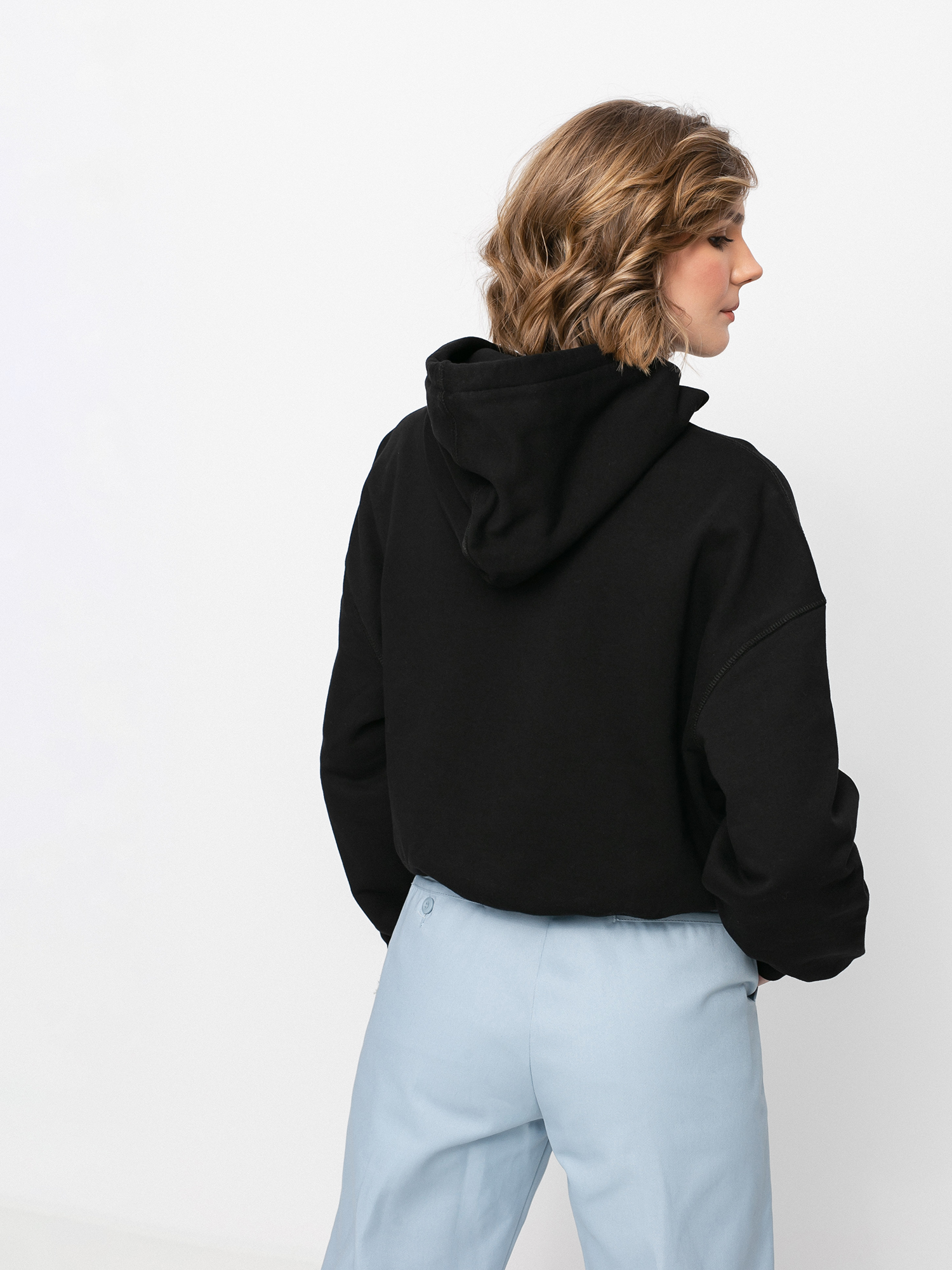 Mikina s kapucí Dickies Loretto Boxy HD Wmn (black)