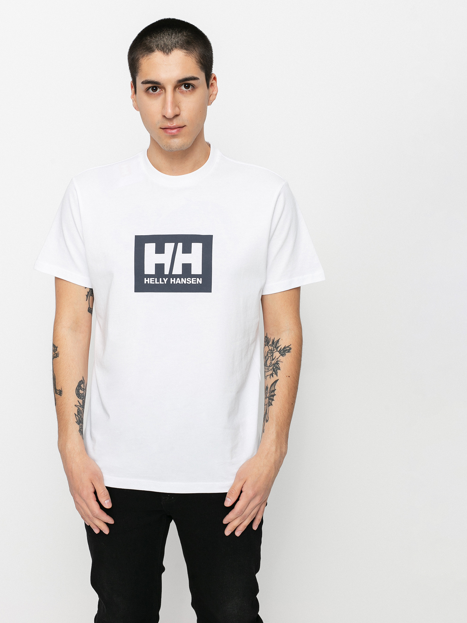 Tričko Helly Hansen Box T (white)