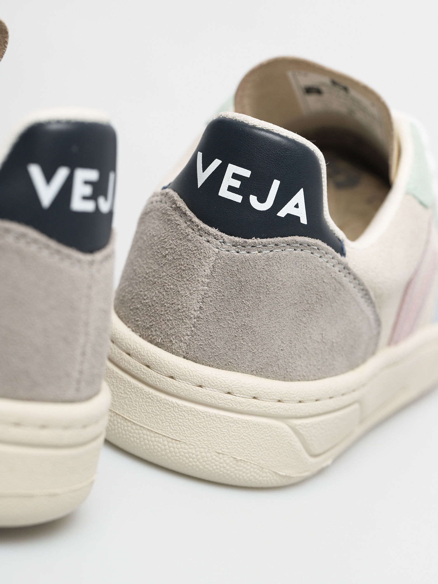 Boty Veja V-10 Wmn (suede multico natural babe)