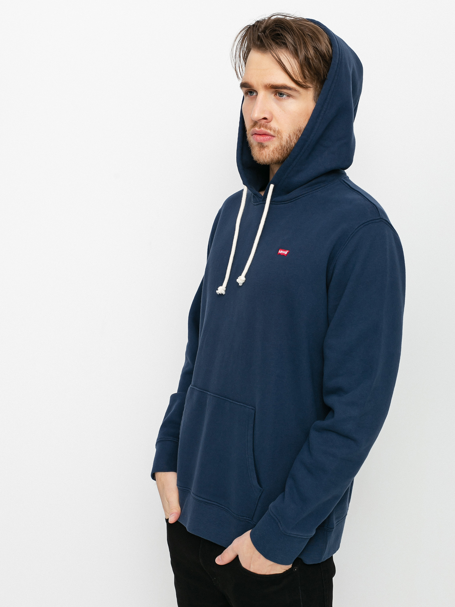 Mikina s kapucí Levi's® New Original HD (dress blues)