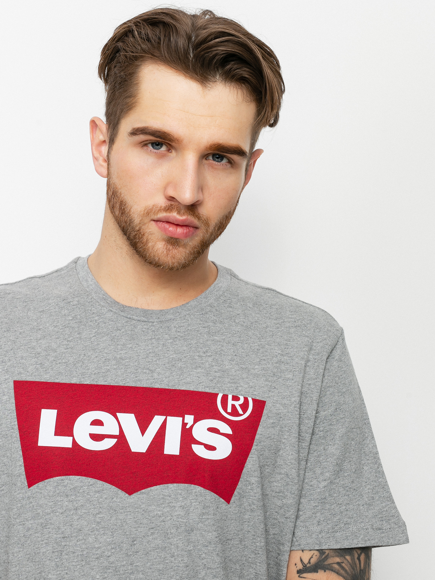 Tričko Levi's® Graphic (heather grey)