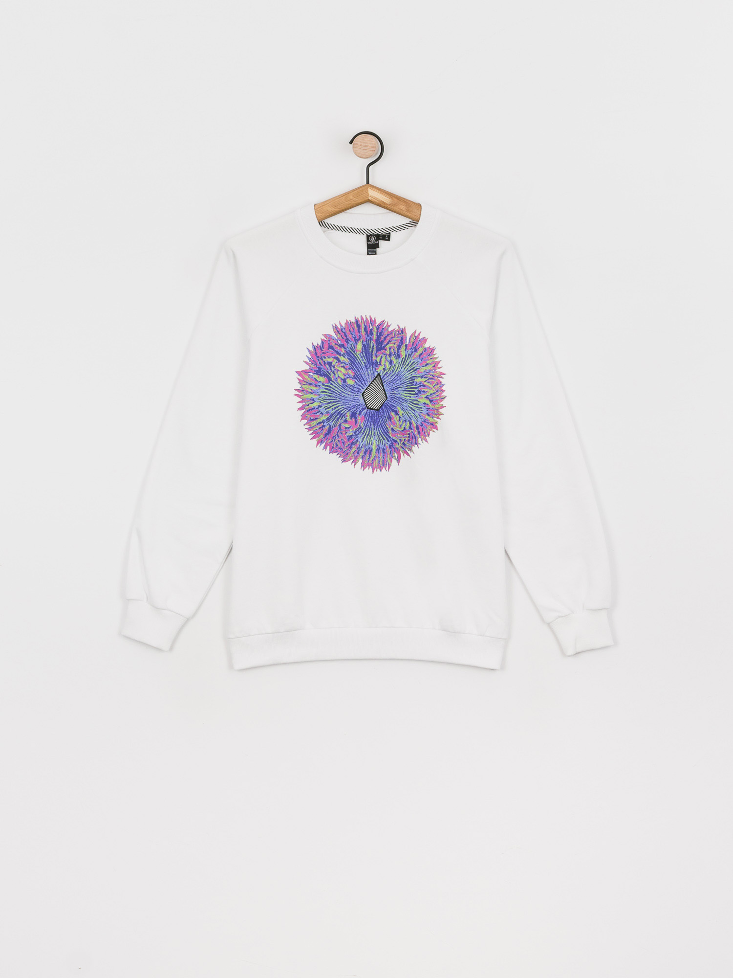 Mikina Volcom Coral Morph Wmn (white)