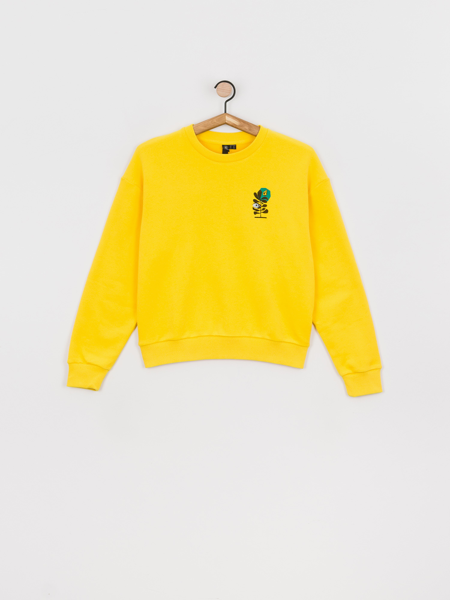 Mikina Volcom Volcheck Wmn (acid lemon)