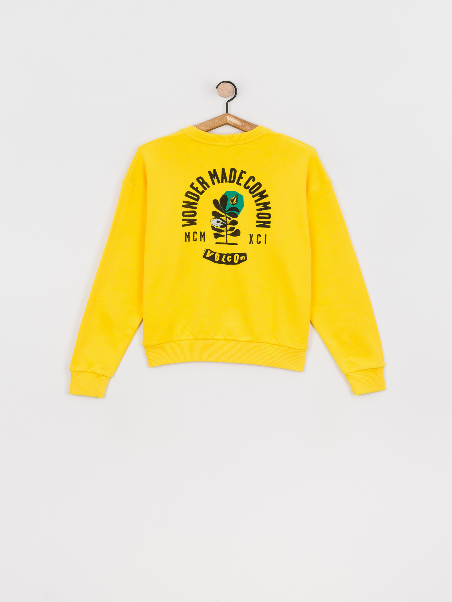 Mikina Volcom Volcheck Wmn (acid lemon)