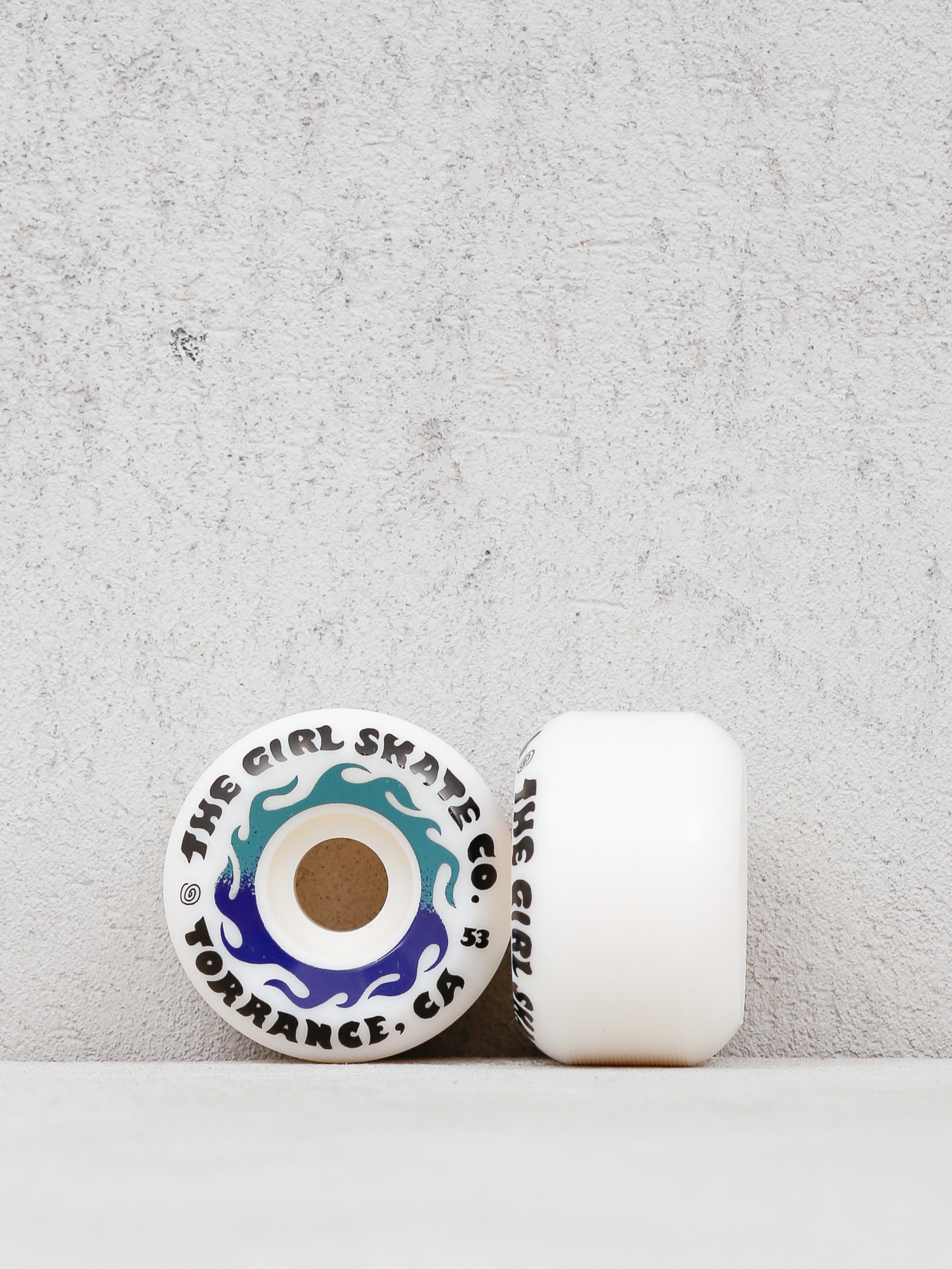 Kolečka Girl Skateboard Gssc Conical (white/black/blue)