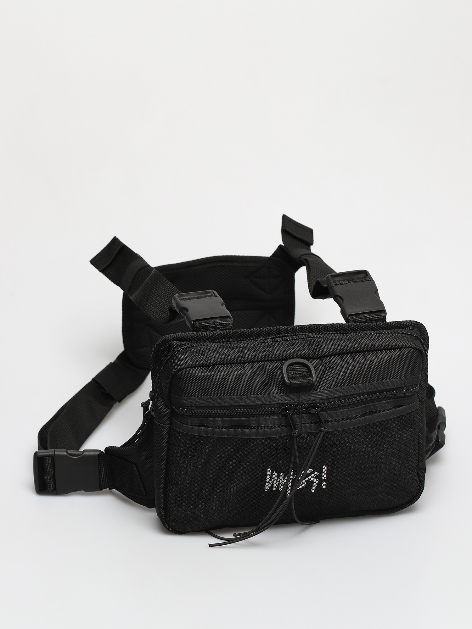 Taška MassDnm Chest Bag Signature (black)