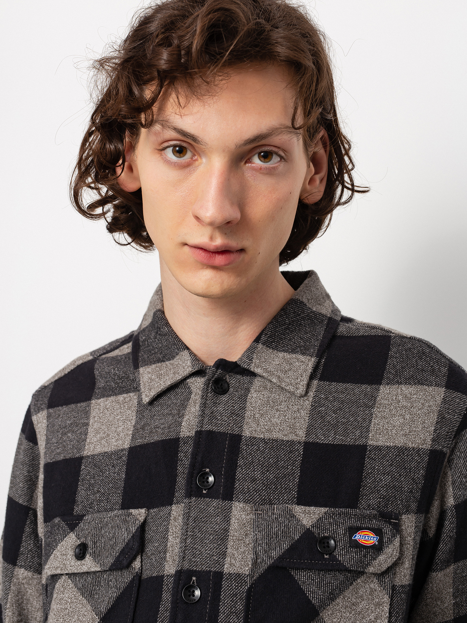 Košile Dickies Sacramento (grey melange)