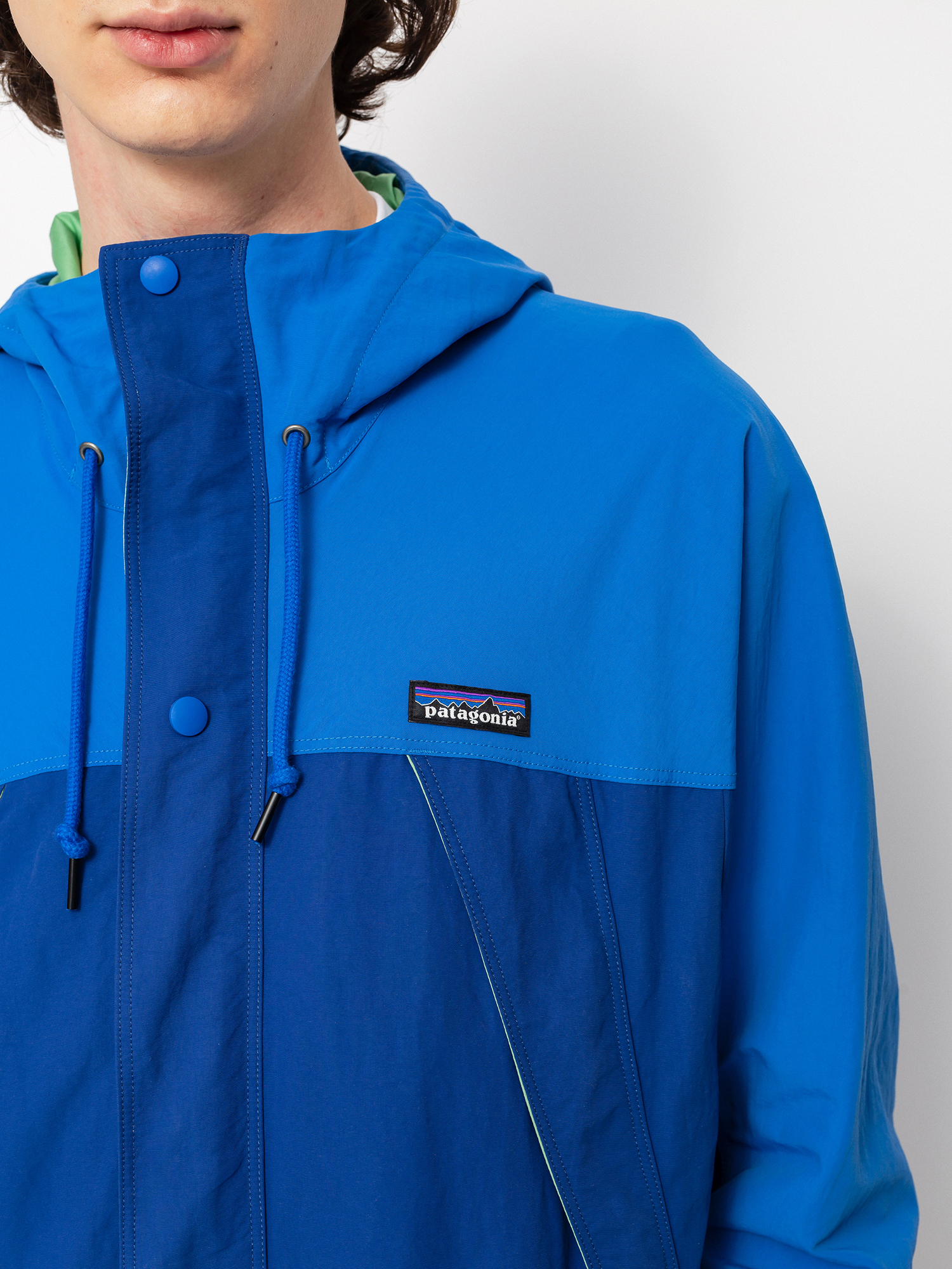 Bunda Patagonia Recycled Nylon Parka (superior blue)