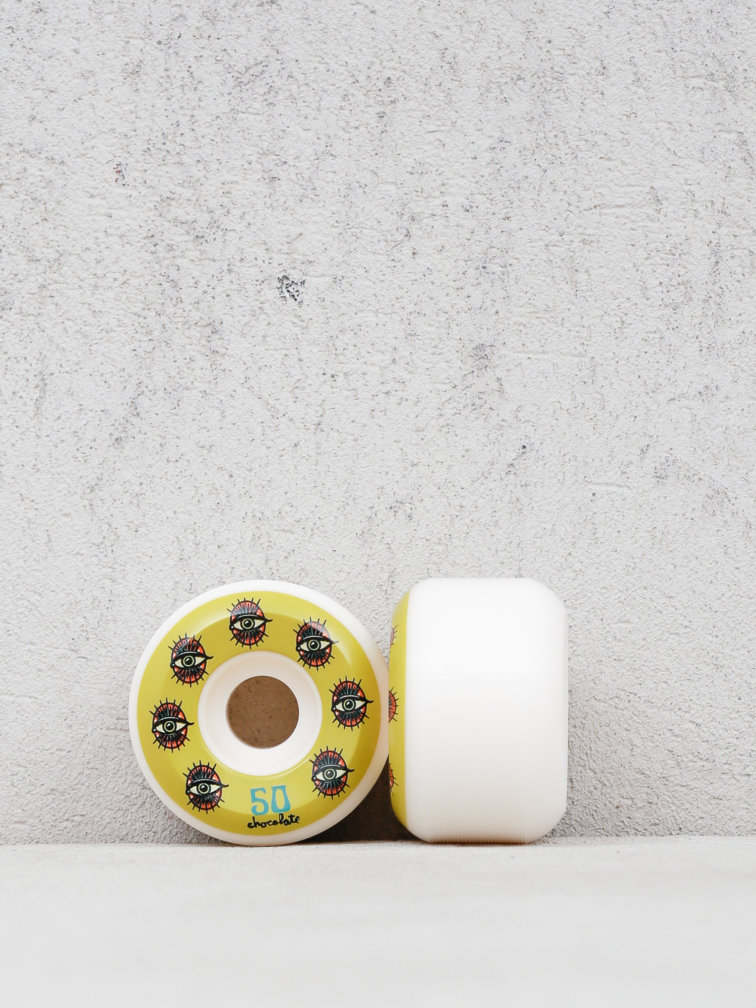 Kolečka Chocolate Hecox Essentail Conical (white/green)