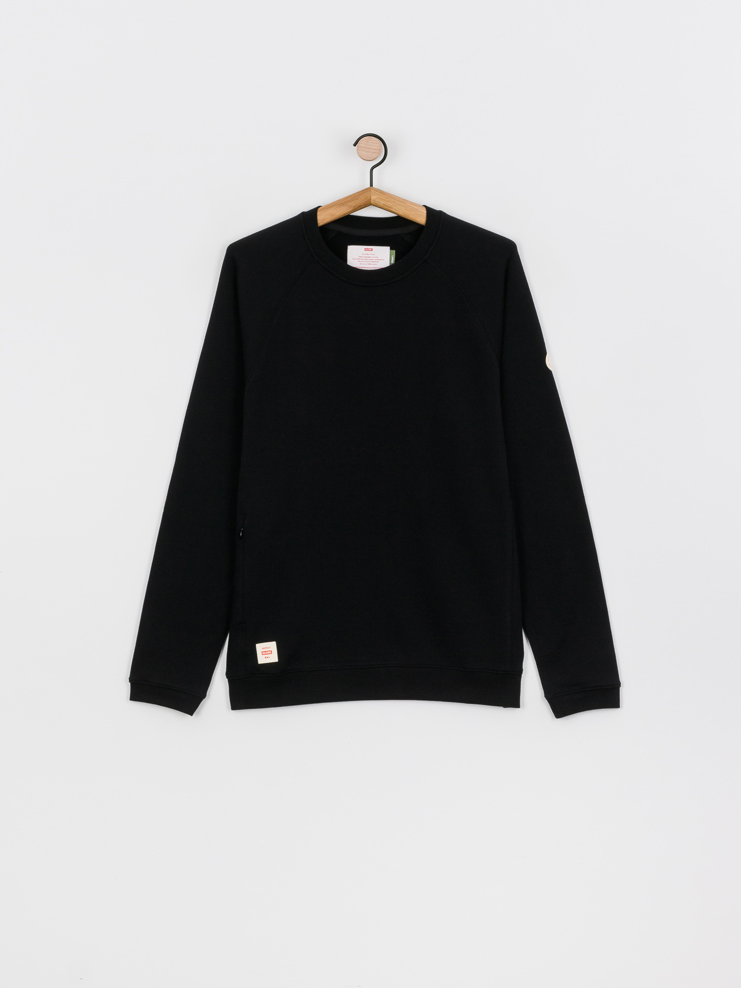 Mikina Globe Traveller Crew (black)