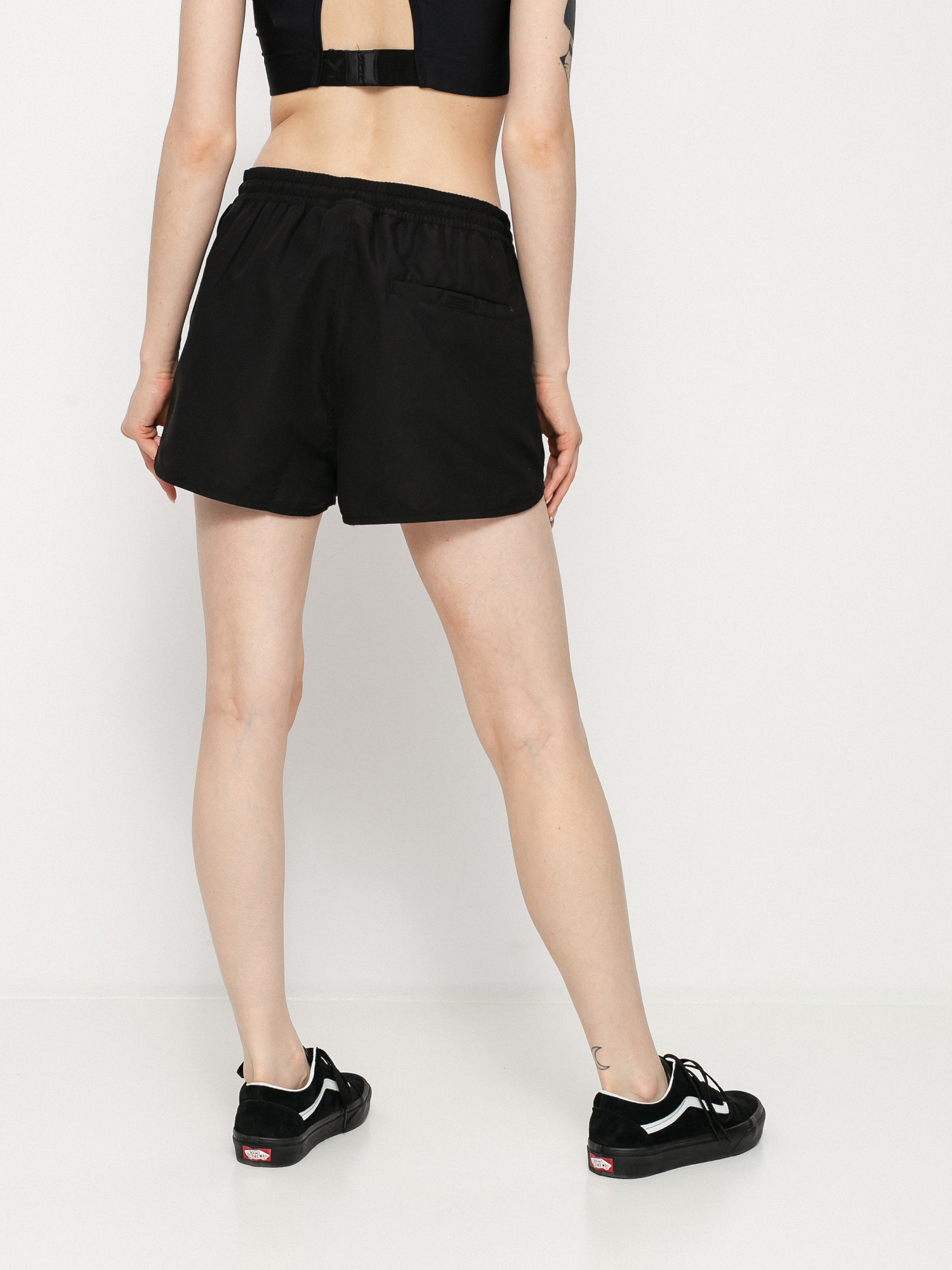 Kraťasy Carhartt WIP Chase Swim Wmn (black/gold)