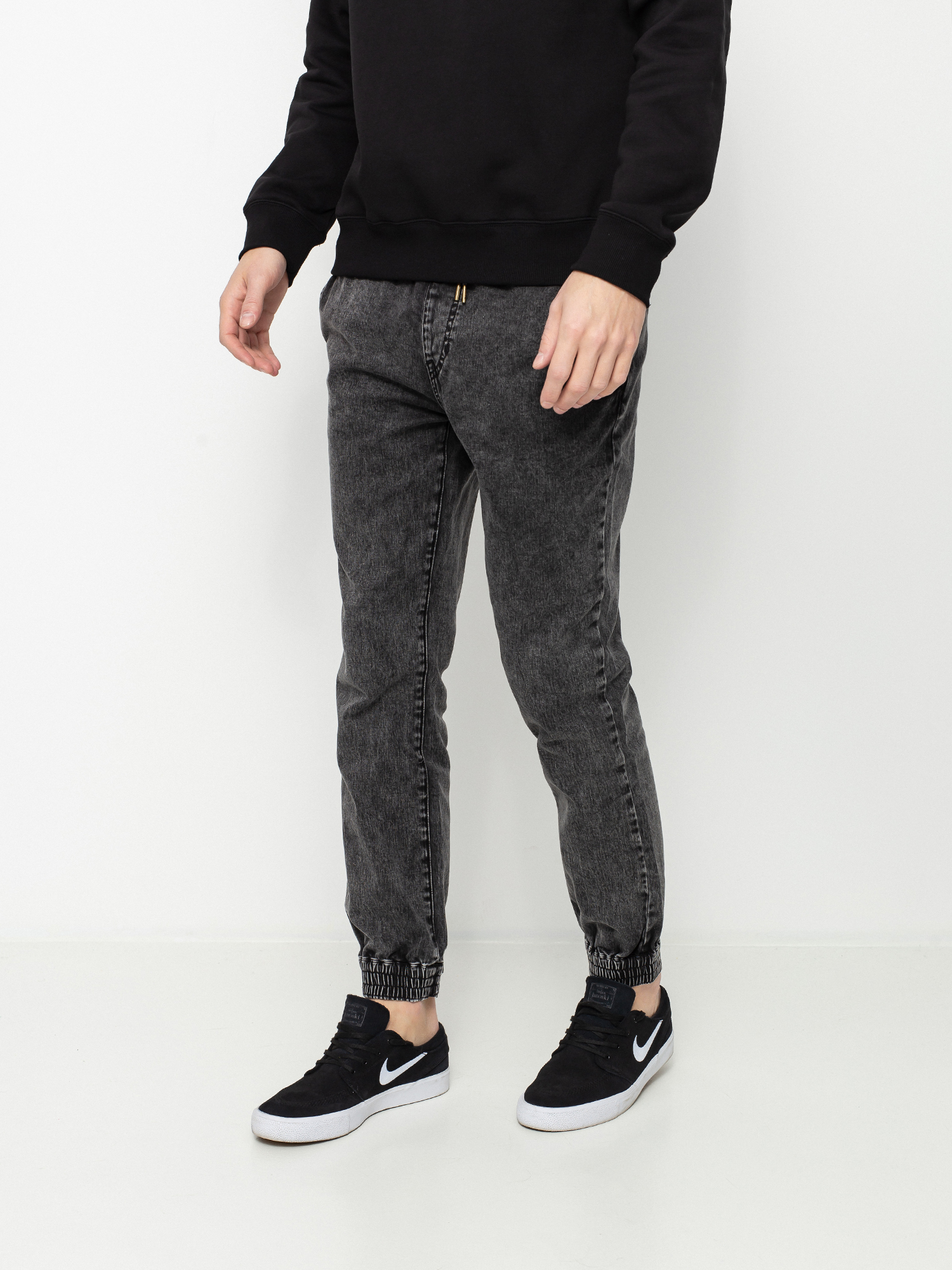 Kalhoty Volcom Denim Jogger (black)