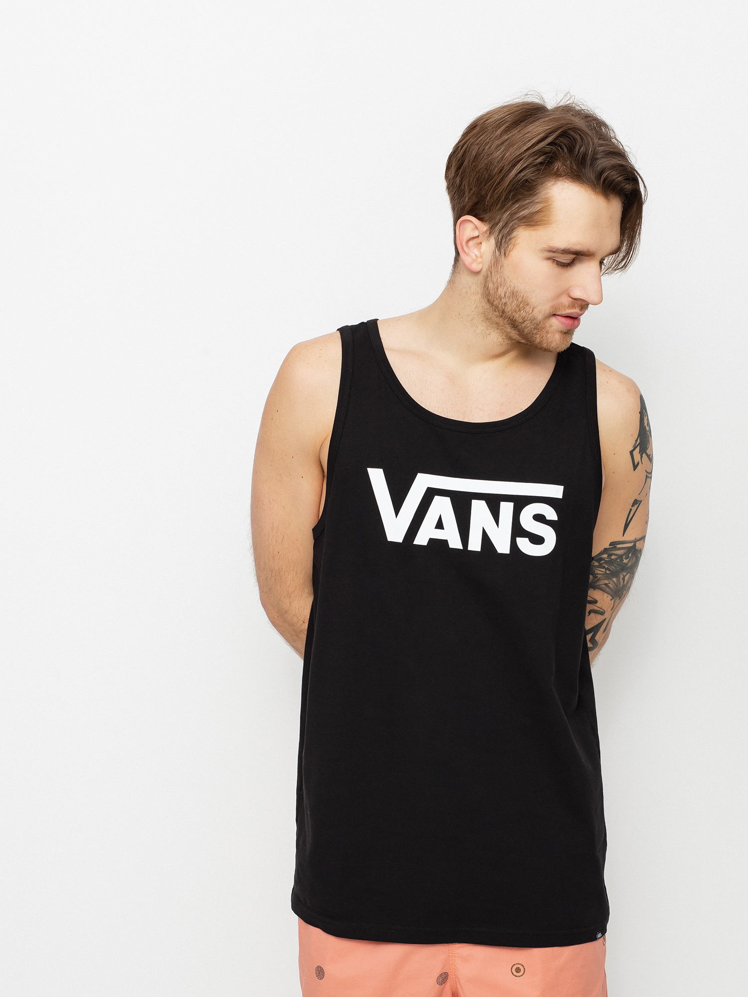 Tričko Vans Vans Classic Tank (black/white)