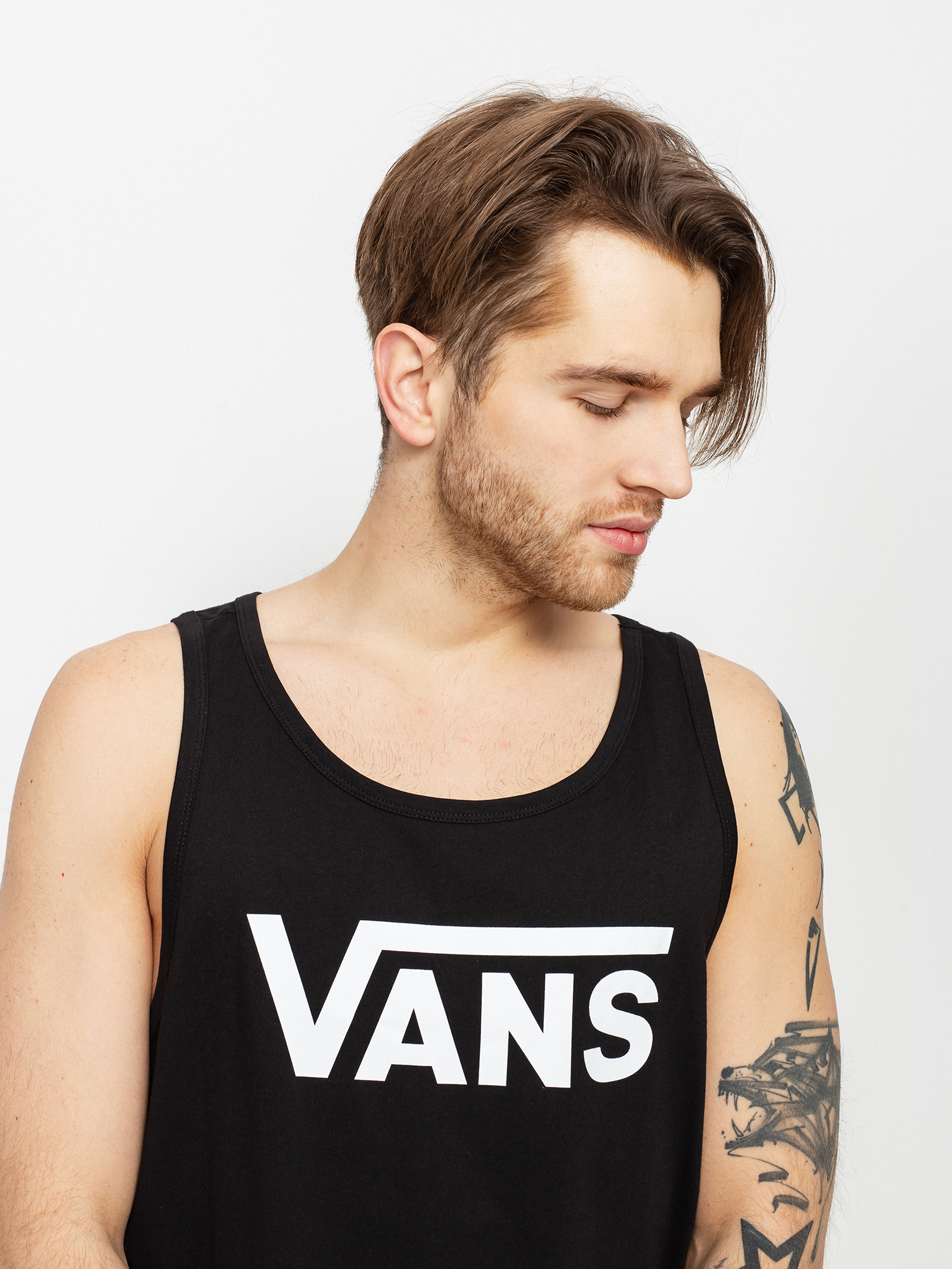 Tričko Vans Vans Classic Tank (black/white)