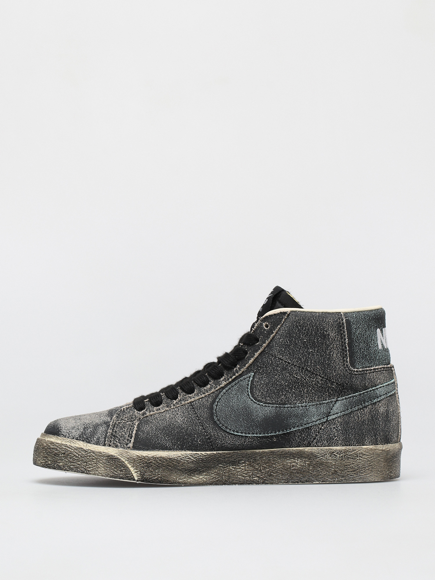 Boty Nike SB Zoom Blazer Mid Premium (black/light dew coconut milk light dew)