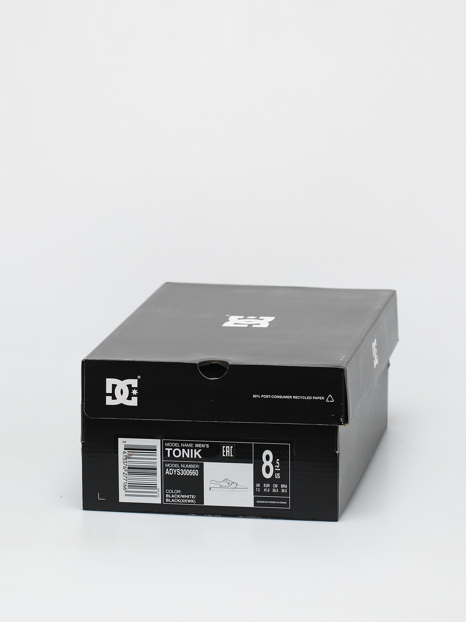 Boty DC Tonik (black/white/black)