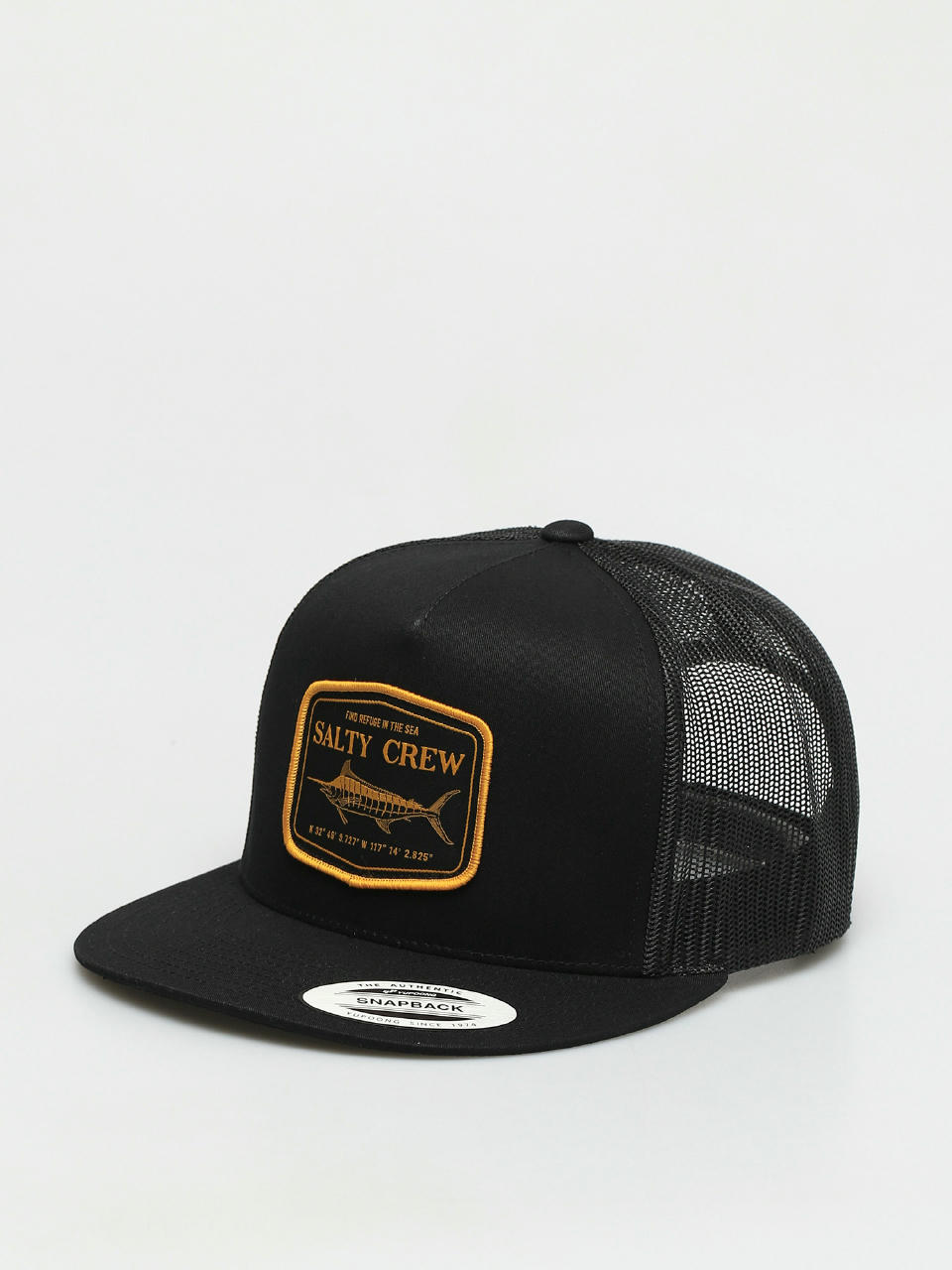 Kšiltovka  Salty Crew Stealth Trucker ZD (black)