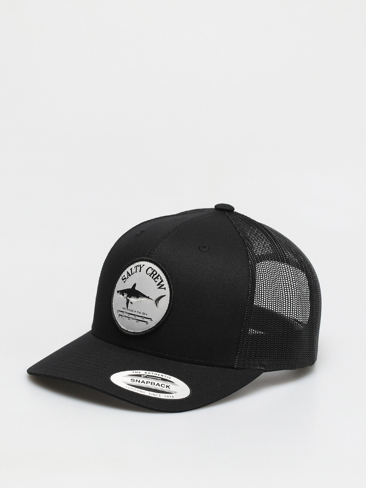 Kšiltovka  Salty Crew Bruce Retro Trucker ZD (black)