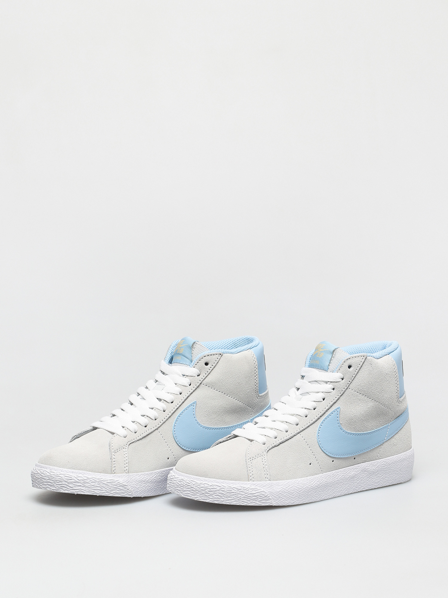 Boty Nike SB Zoom Blazer Mid (photon dust/psychic blue photon dust)