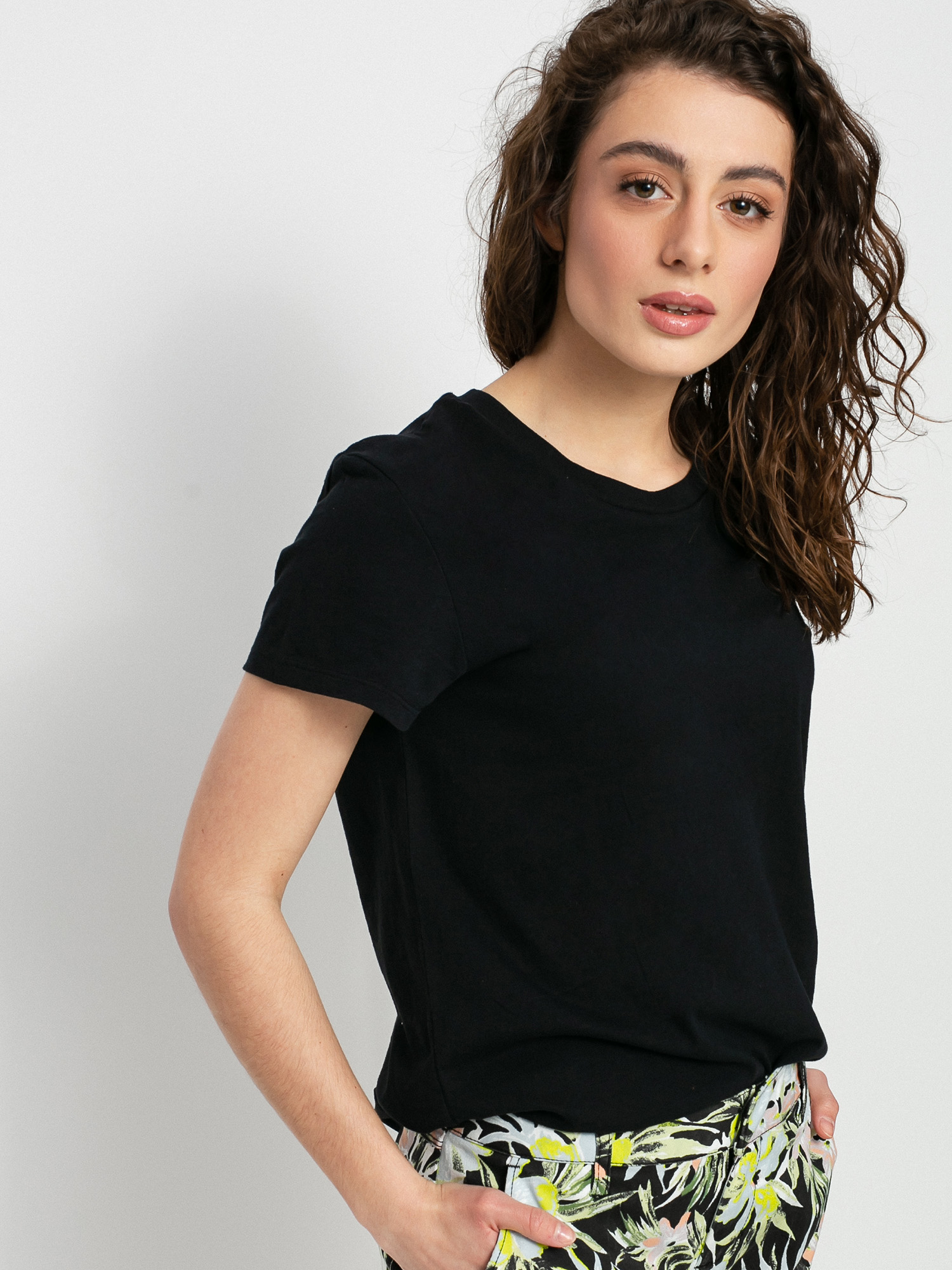 Tričko Volcom Stone Blanks Wmn (black)