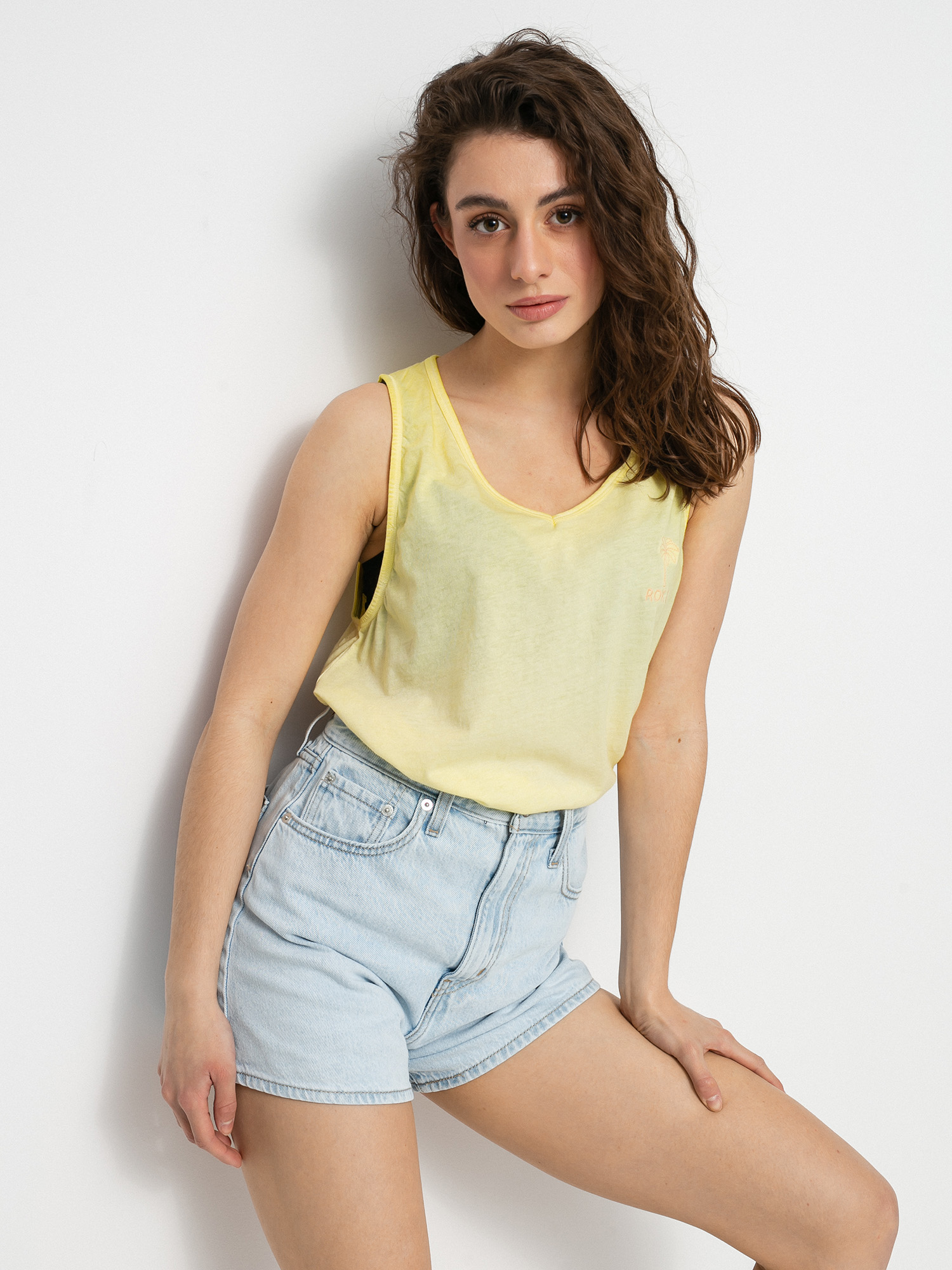 Tričko Roxy Need A Wave B Wmn (pale banana)