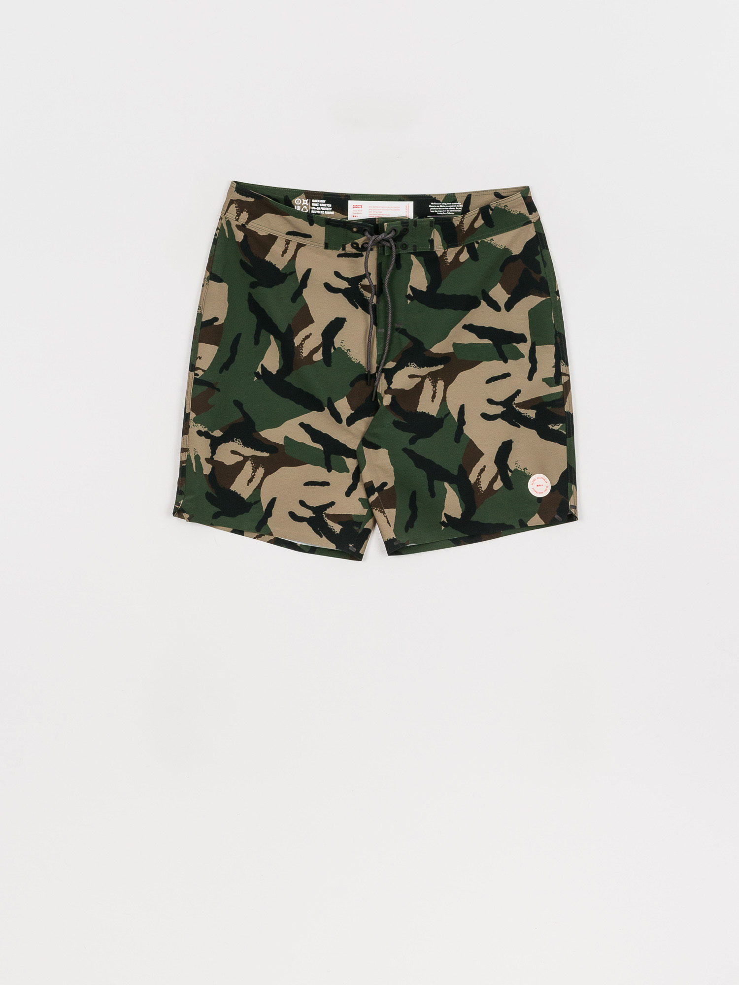 Plážové kraťasy Globe Every Swell Boardshort (olive camo)