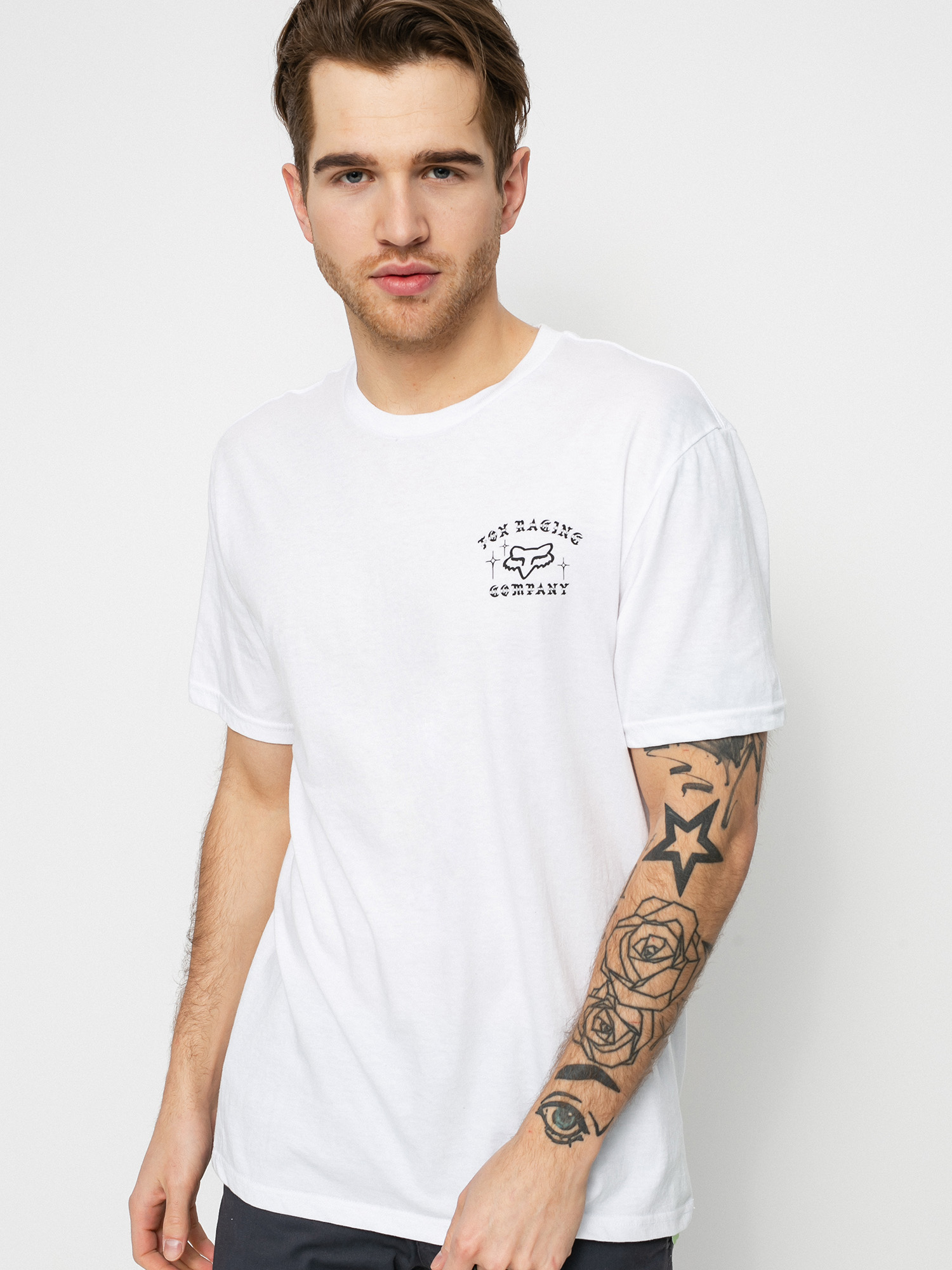 Tričko Fox La Neta (opt wht)