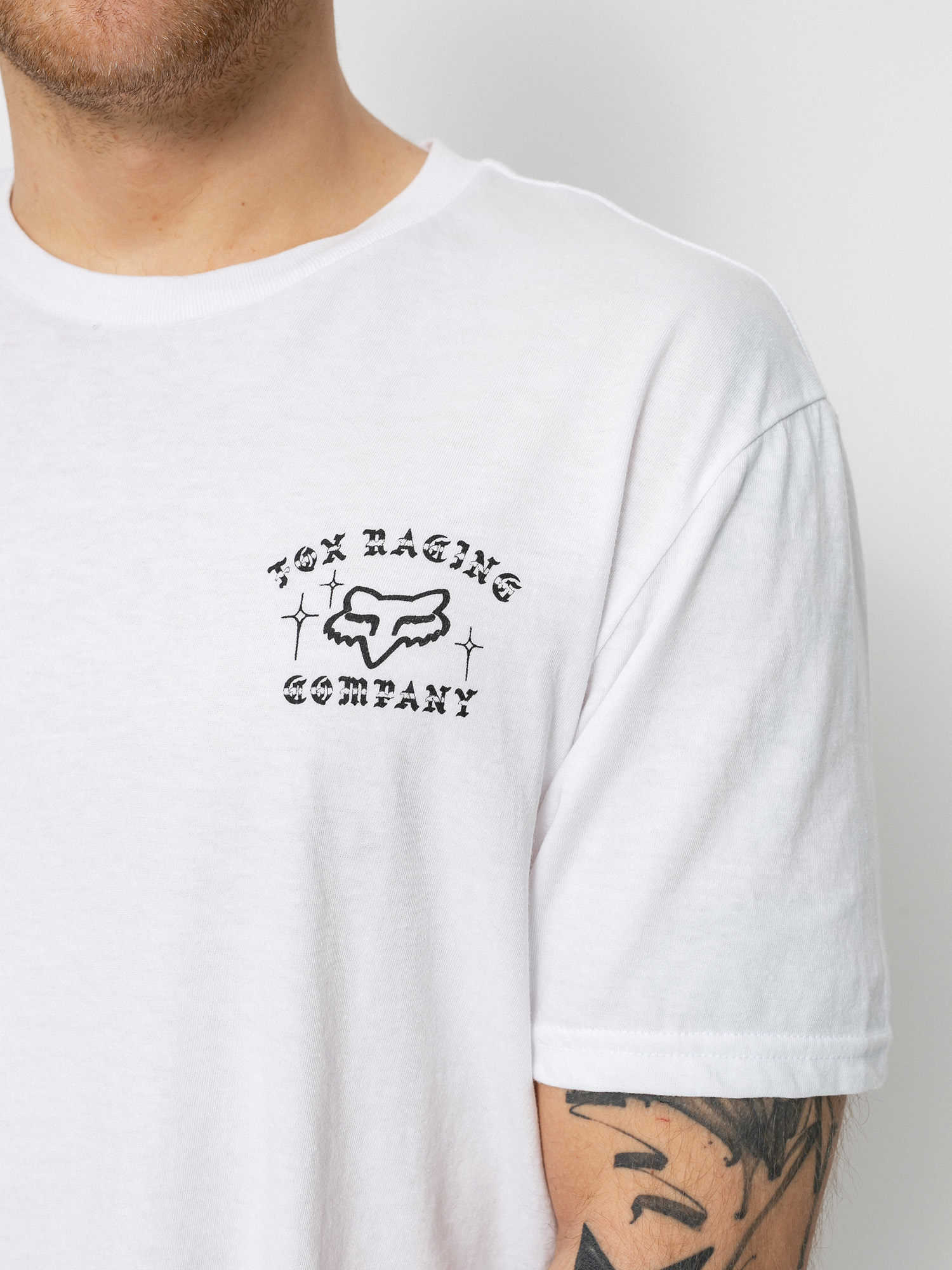 Tričko Fox La Neta (opt wht)