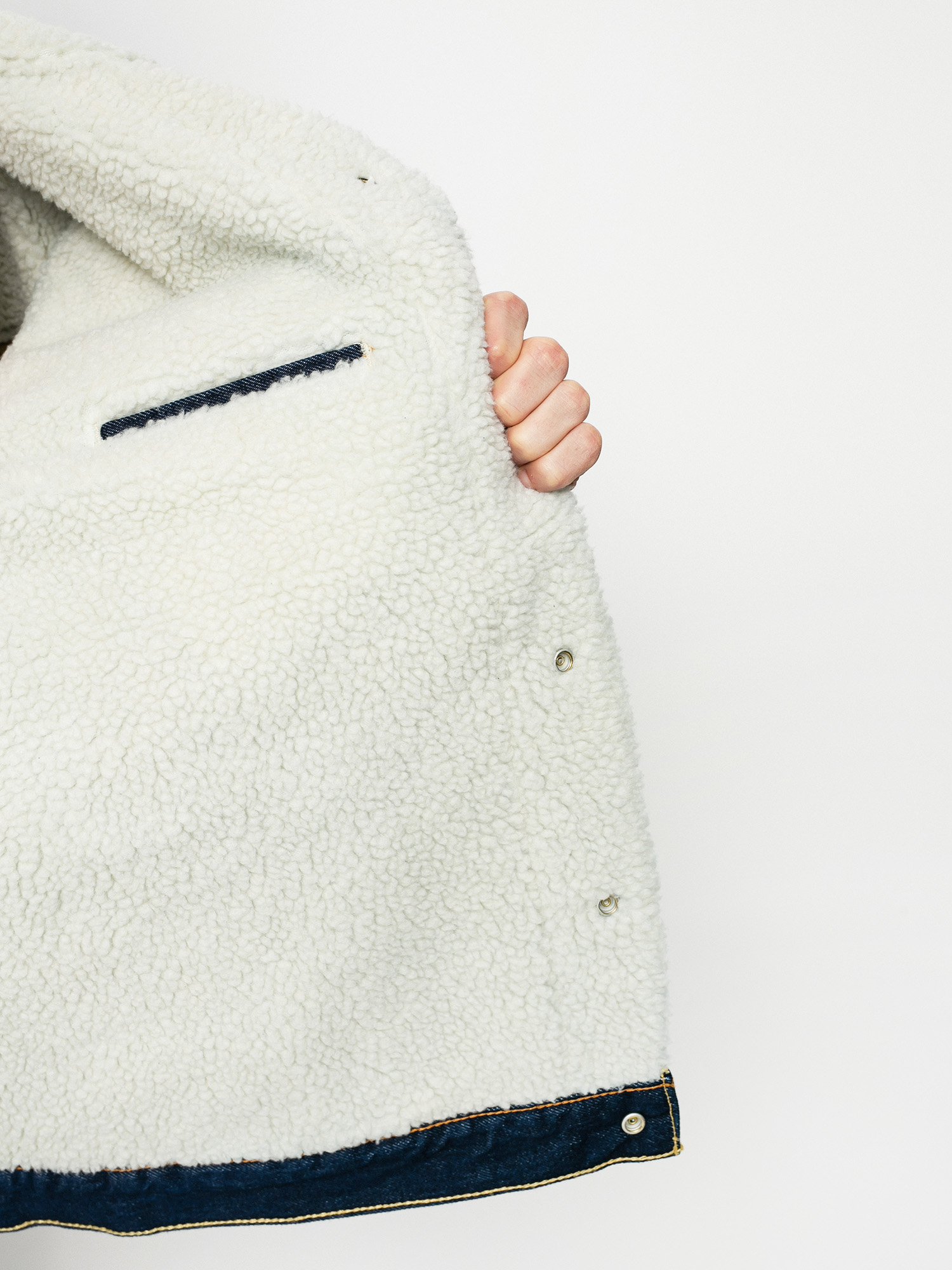 Bunda Levi's® Type 3 Sherpa Trucker (rockridge sherpa)