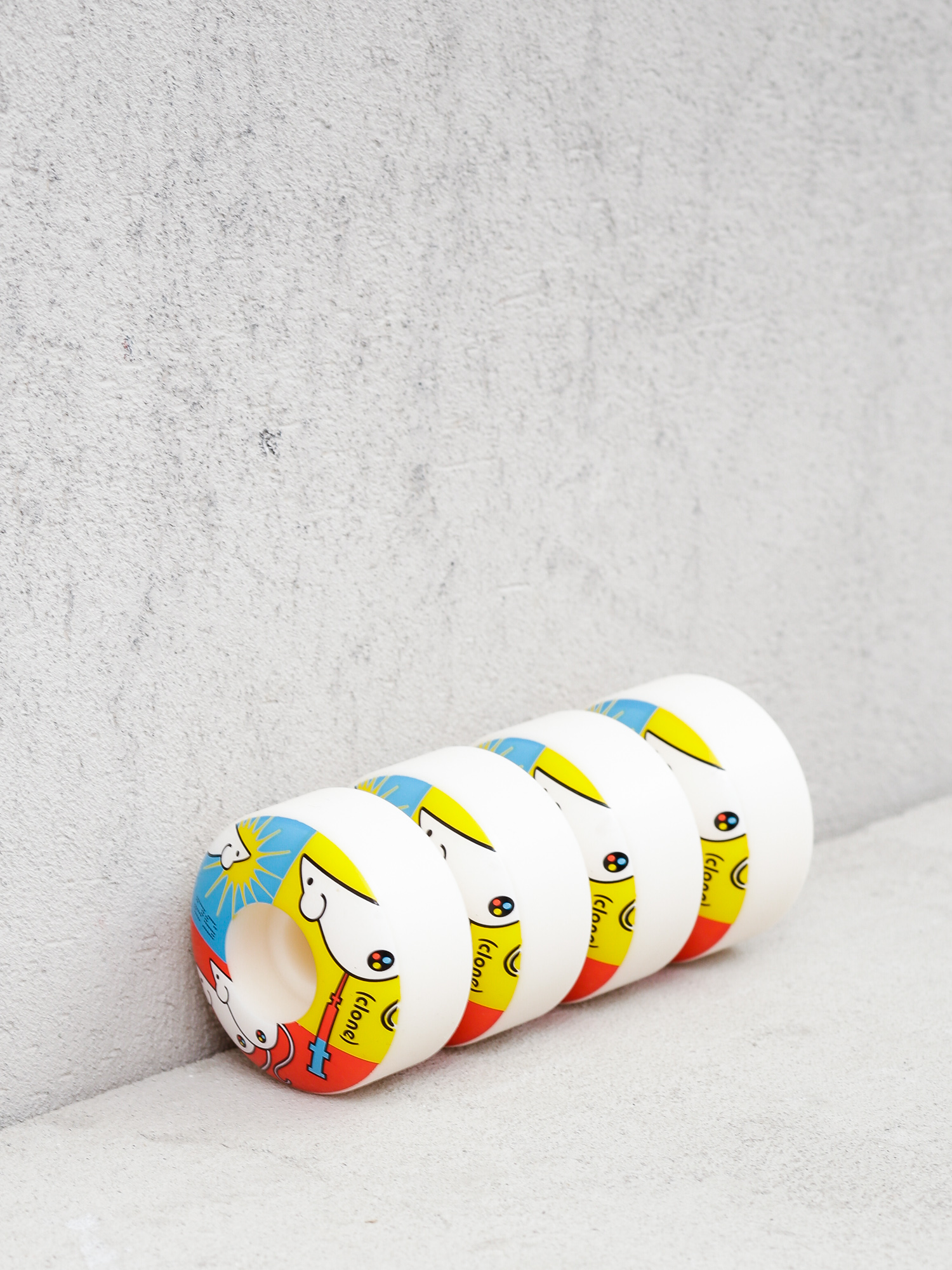 Kolečka Alienworkshop Clone Replicate (red/yellow/blue)