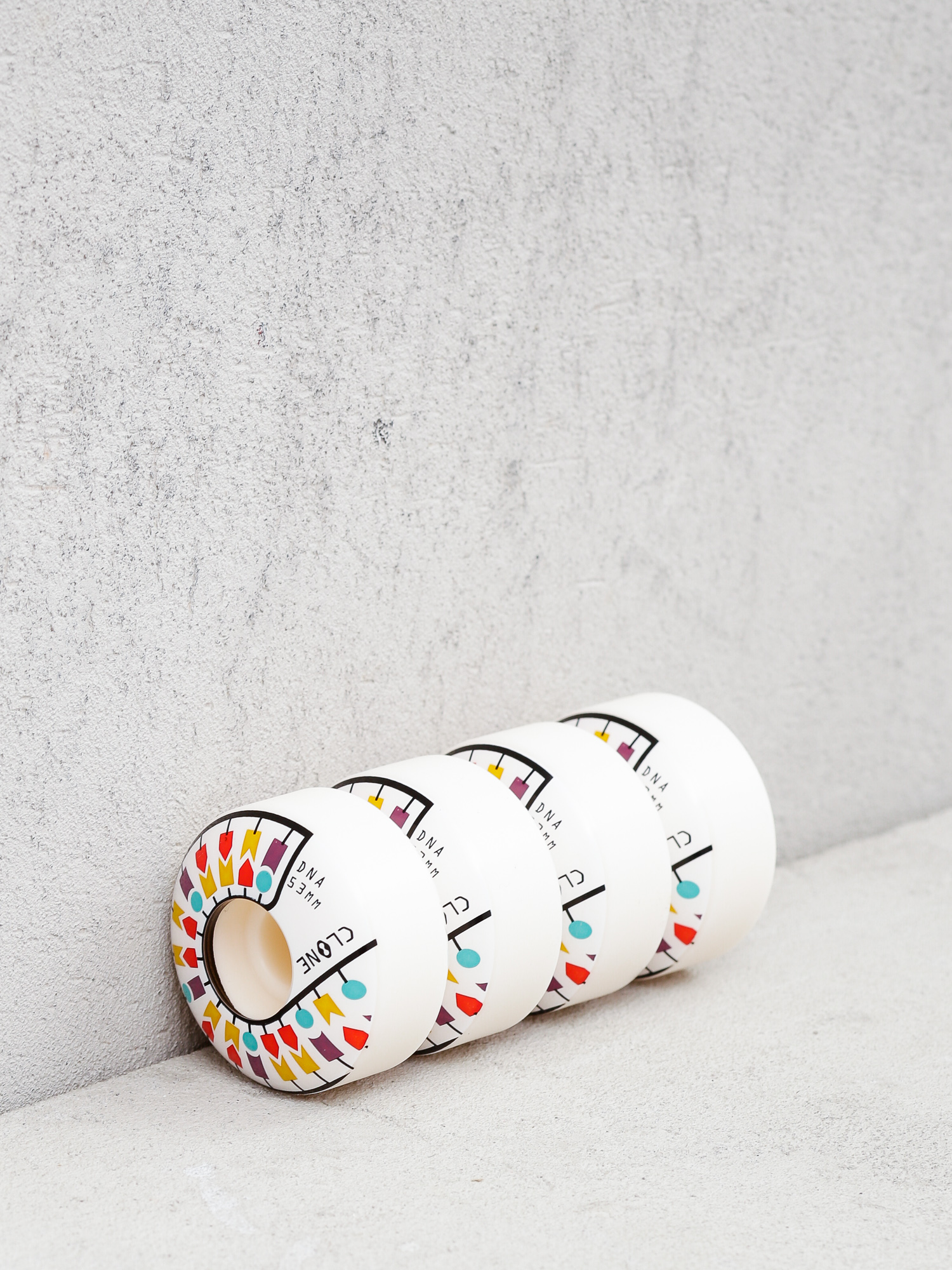 Kolečka Alienworkshop Clone Dna (white)