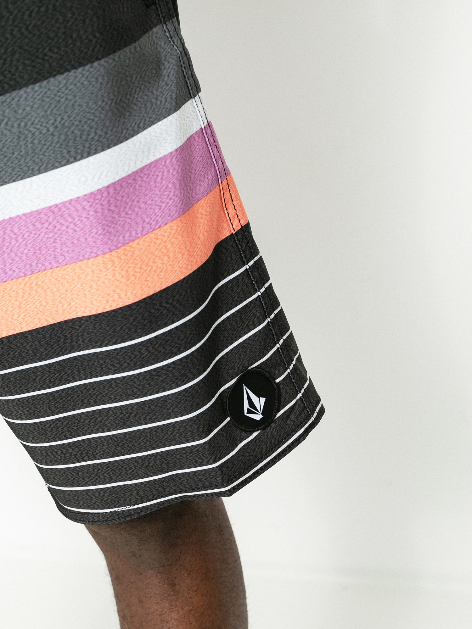 Plážové kraťasy Volcom Quarta Static 20 (black)