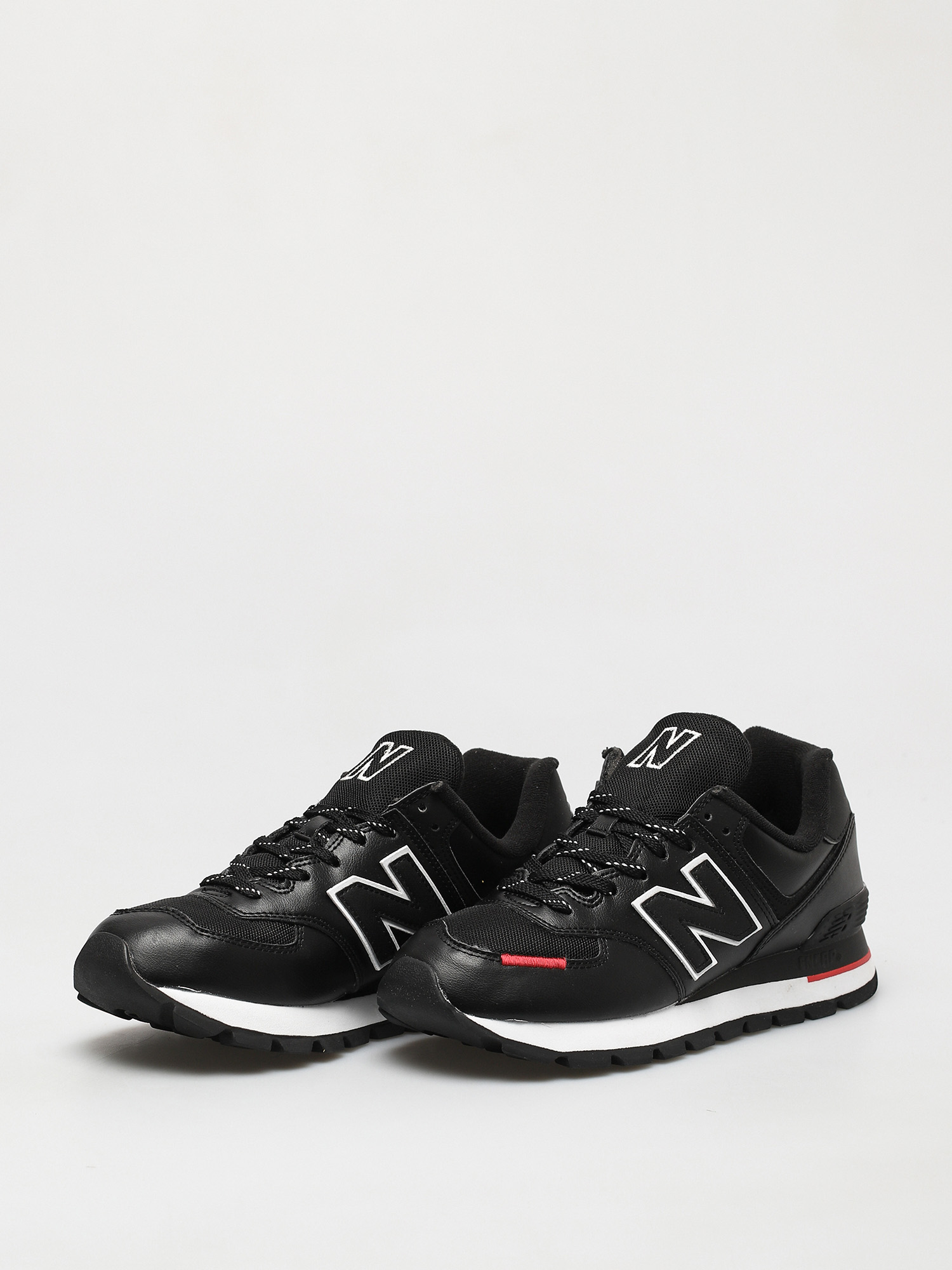Boty New Balance 574 (black/red)