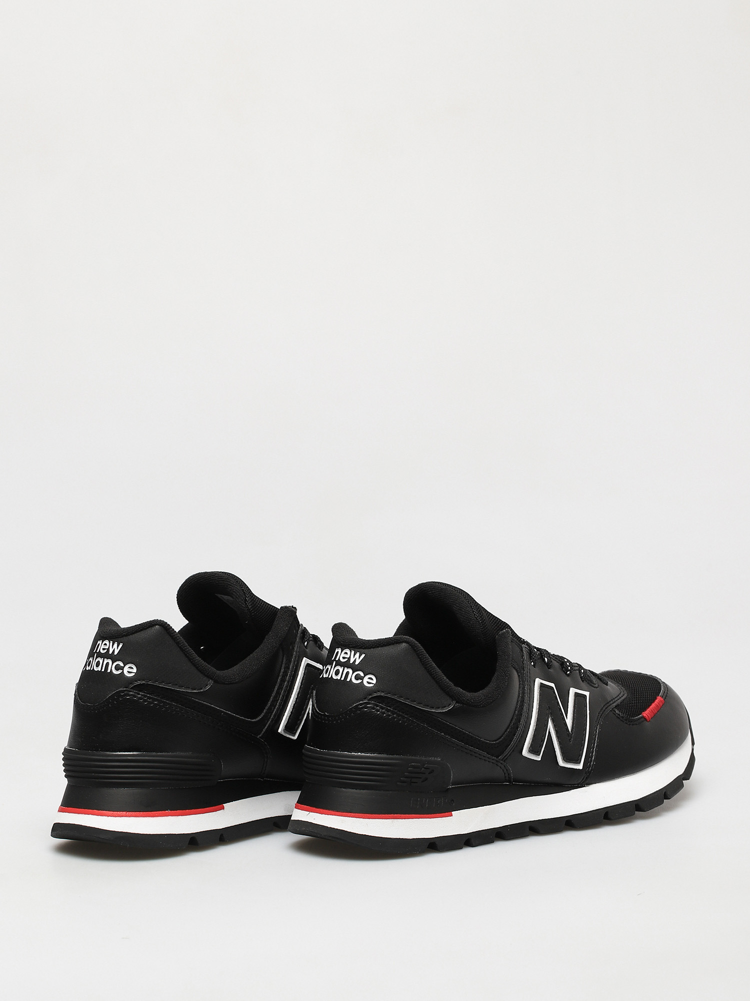 Boty New Balance 574 (black/red)