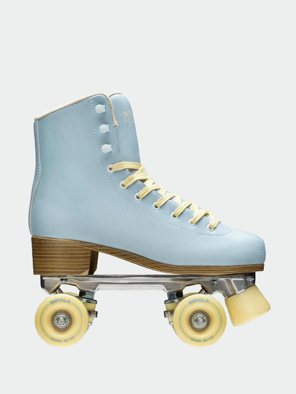 Kolečkové brusle Impala Quad Skate Wmn (sky blue/yellow)