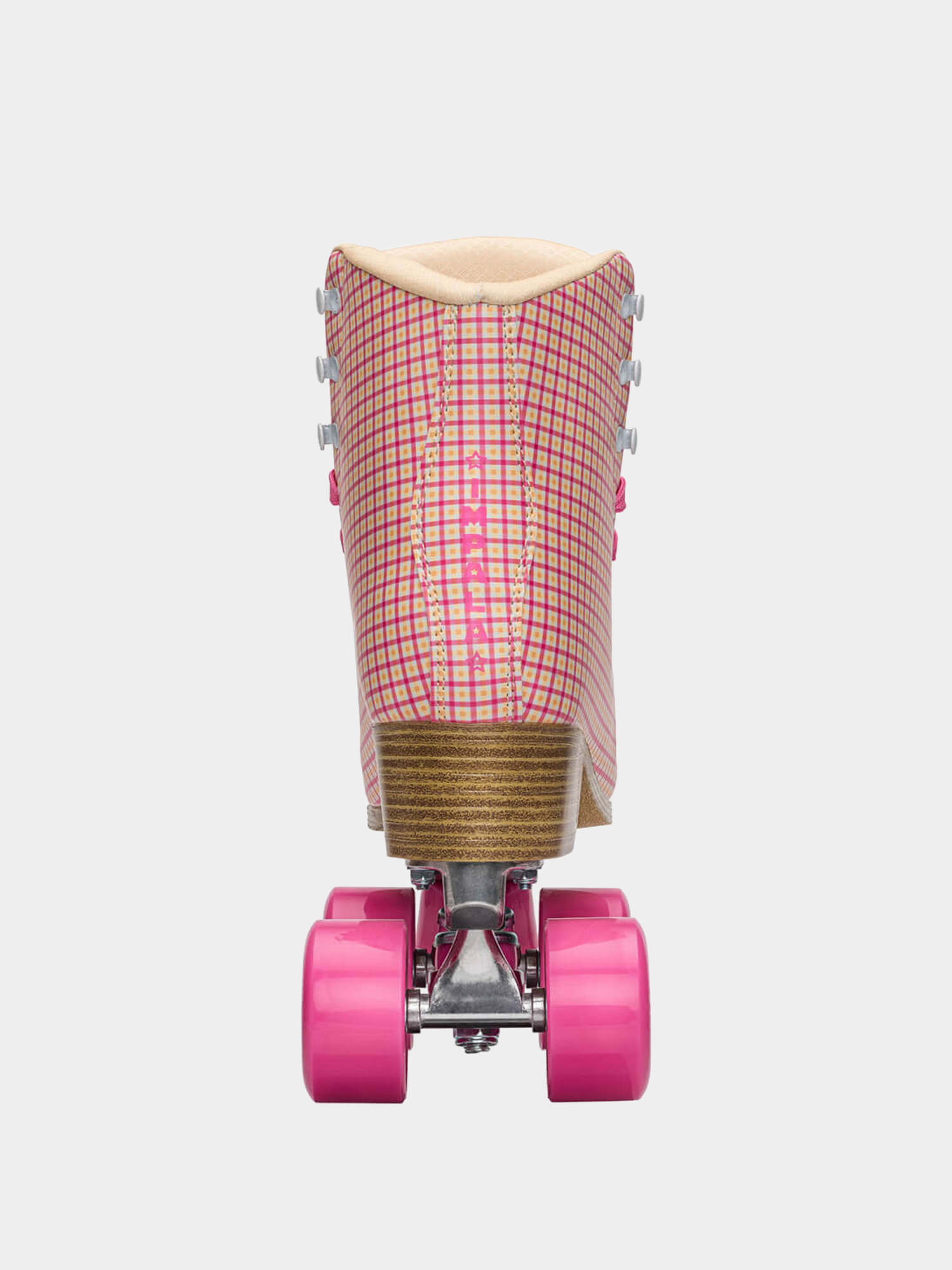 Kolečkové brusle Impala Quad Skate Wmn (pink tartan)