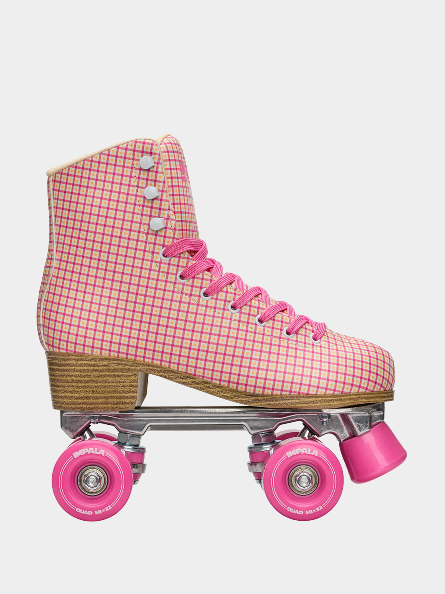 Koleu010dkovu00e9 brusle Impala Quad Skate Wmn (pink tartan)