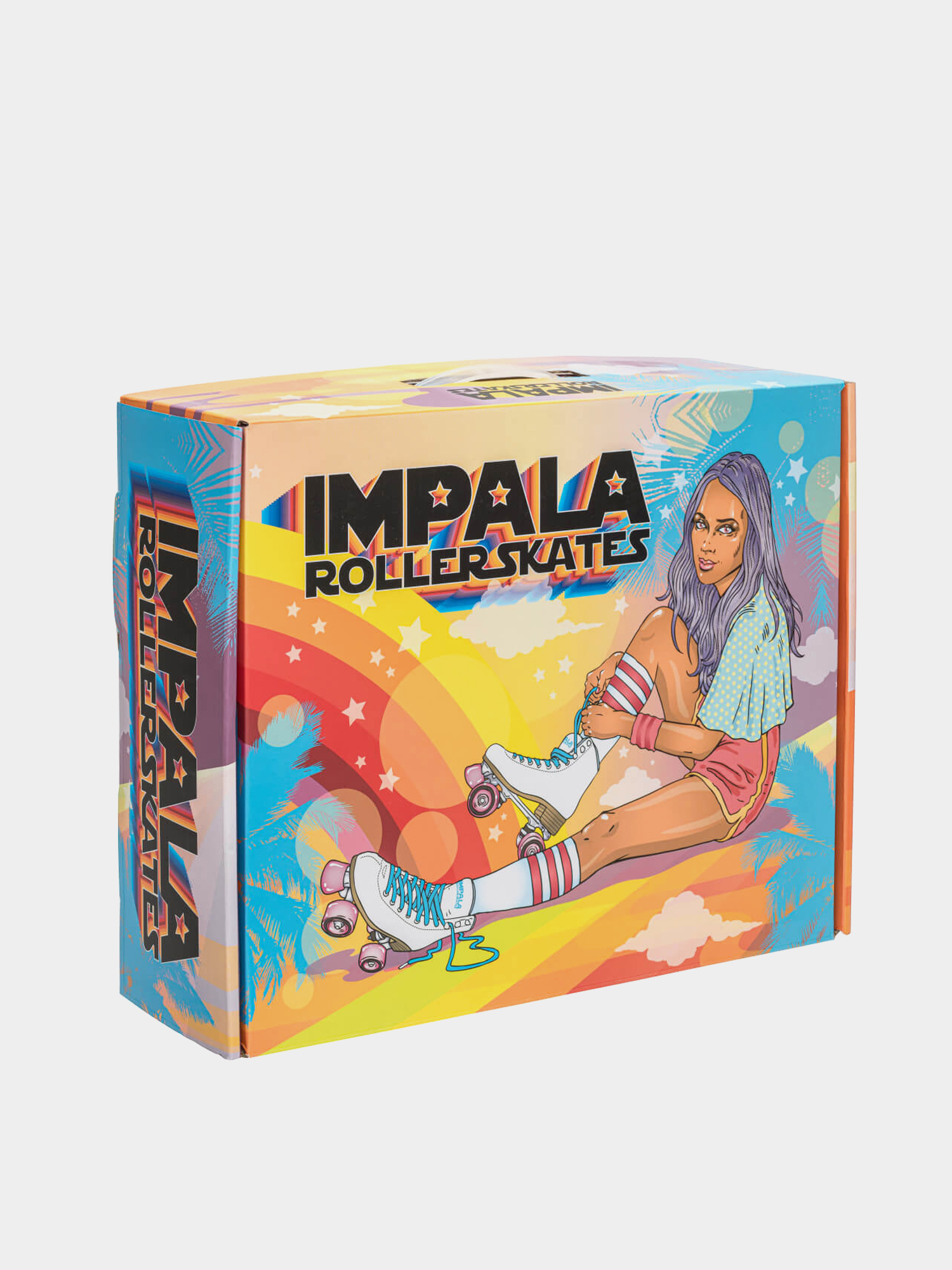 Kolečkové brusle Impala Quad Skate Wmn (leopard)